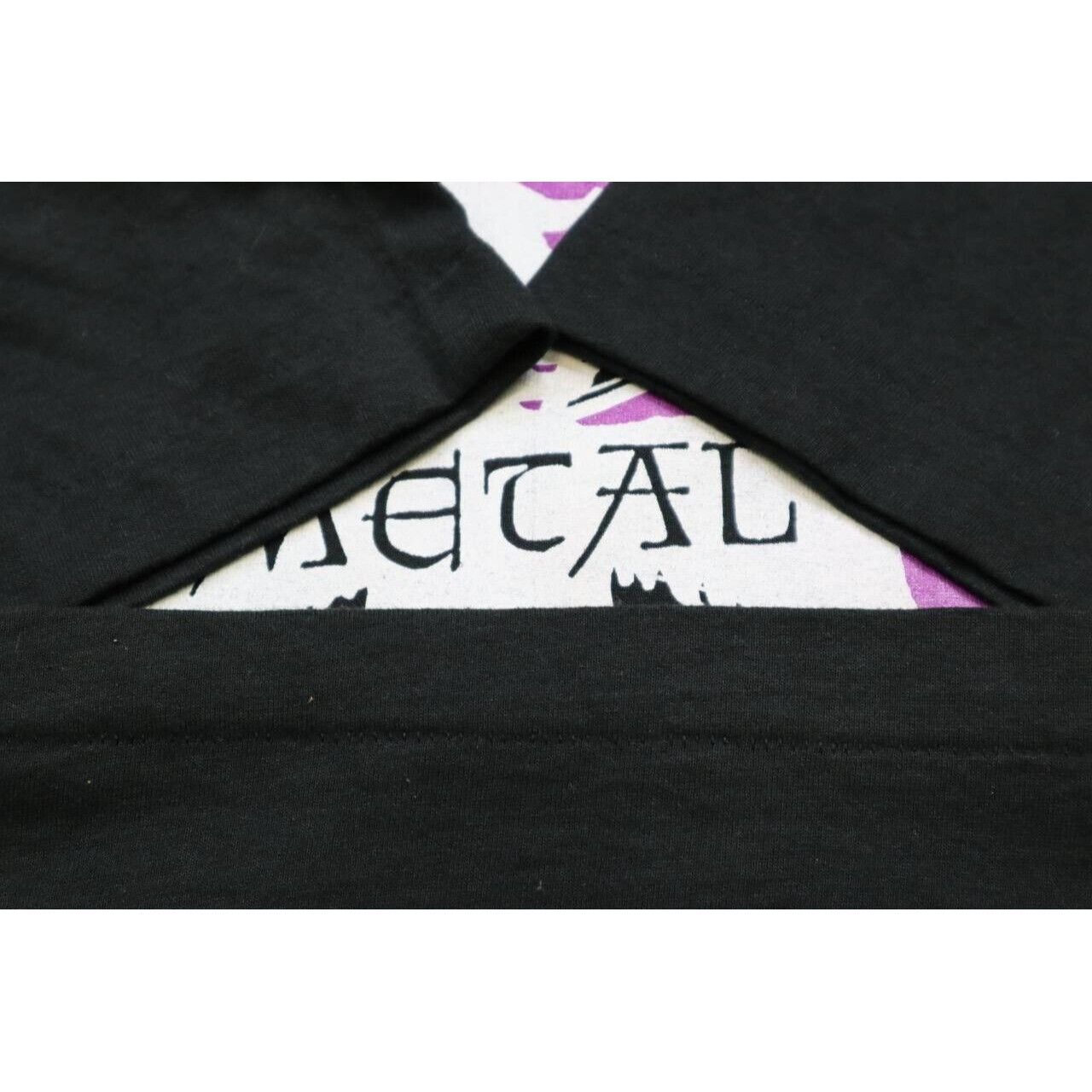 Vintage Vintage 80s Cykxtees Goth Hard Metal Shirt Black Size Large Size US L / EU 52-54 / 3 - 8 Thumbnail