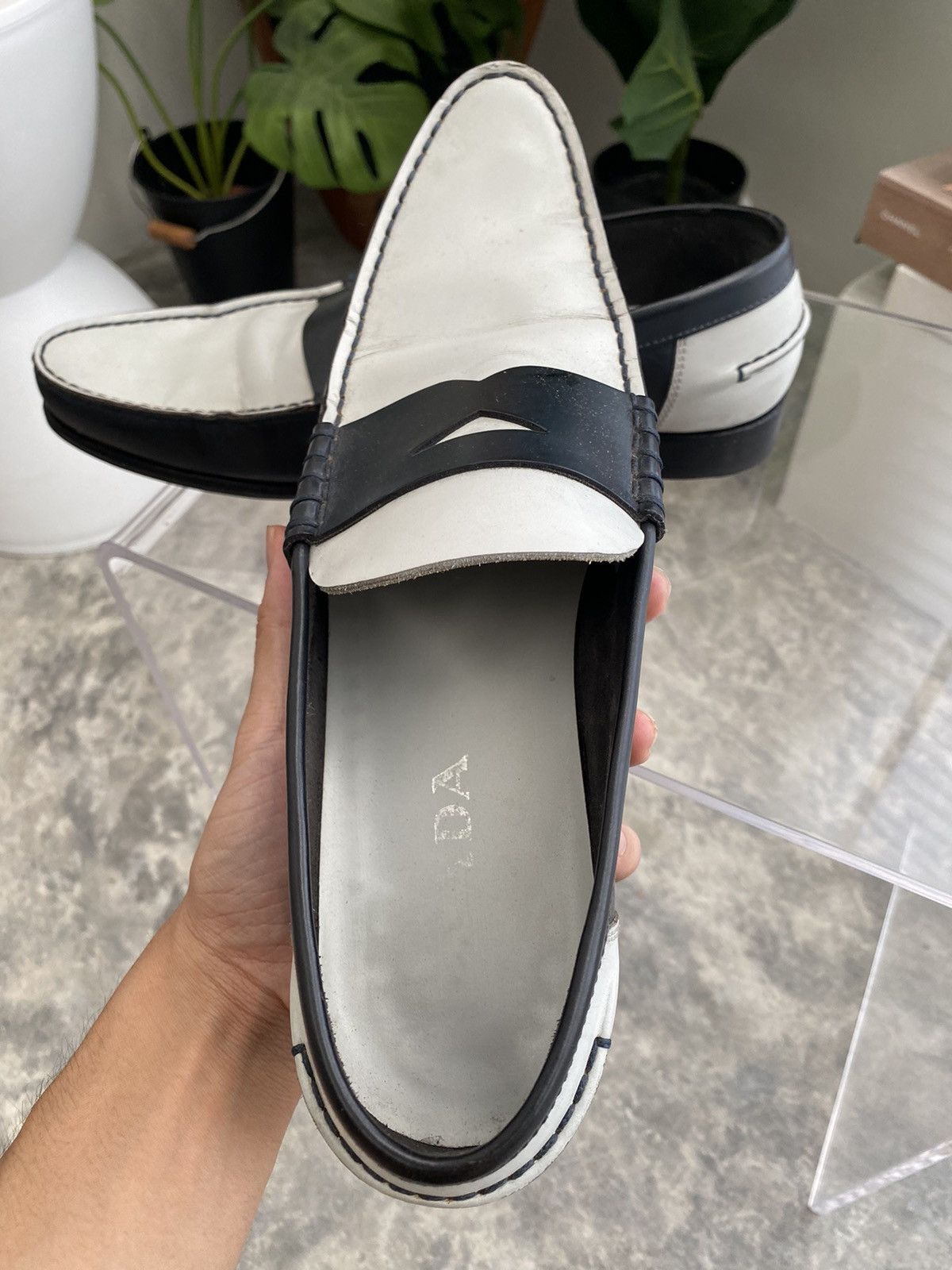 Designer × Prada × Vintage Prada Vintage Casual Loafers Size US 7.5 / EU 40-41 - 4 Thumbnail