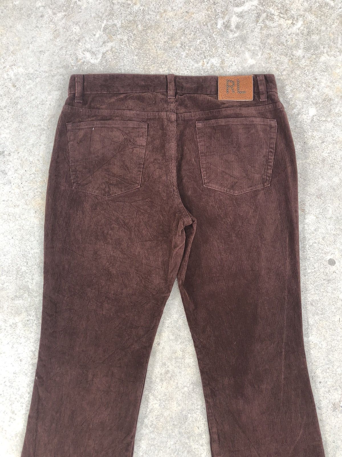If Six Was Nine Ralph Lauren Flared Jeans Bootcut Corduroy Size US 32 / EU 48 - 8 Thumbnail