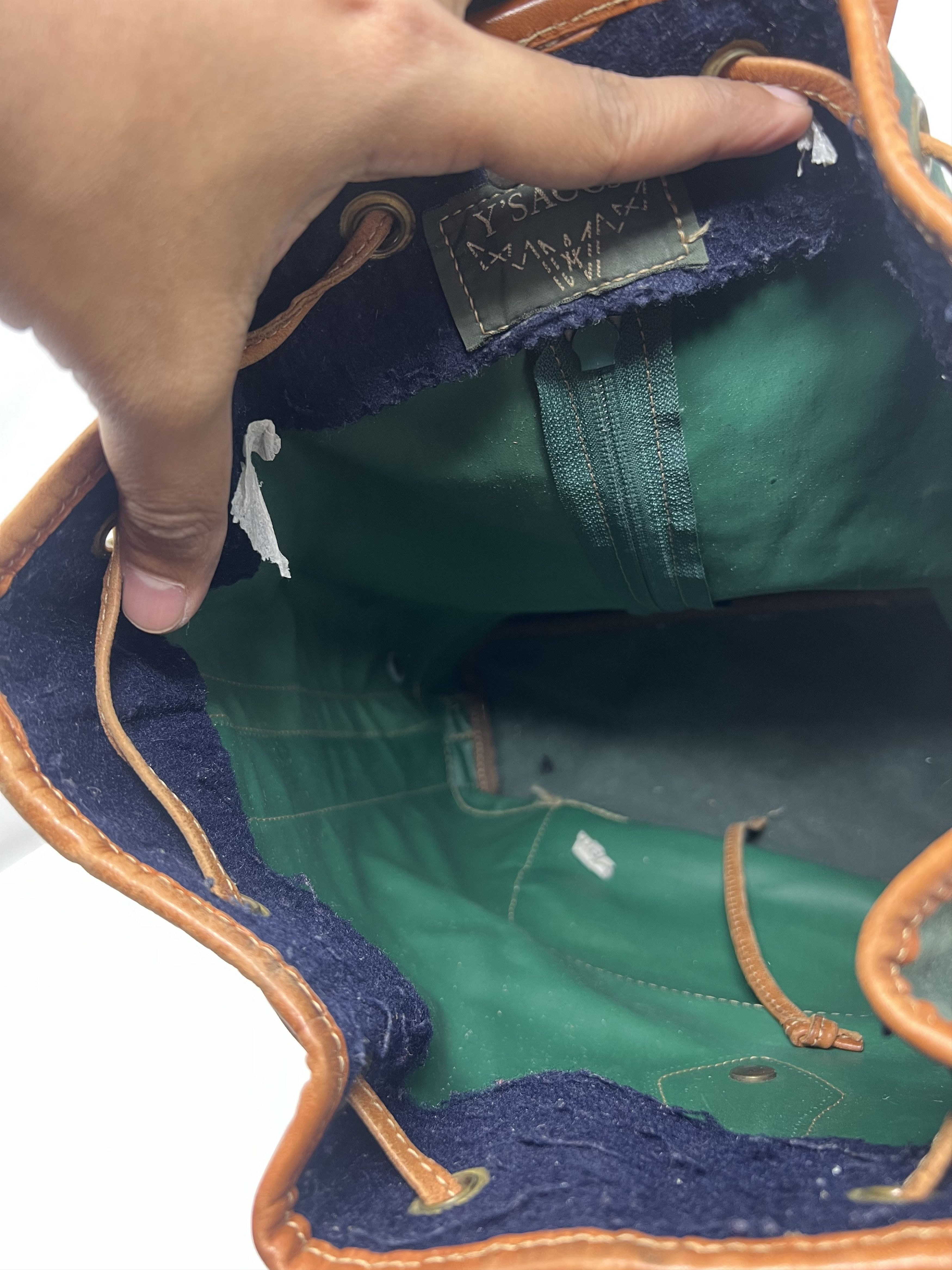 Vintage Vintage Ysaccs + Pour Homme Camp S Rucksack Backpack Size ONE SIZE - 16 Thumbnail