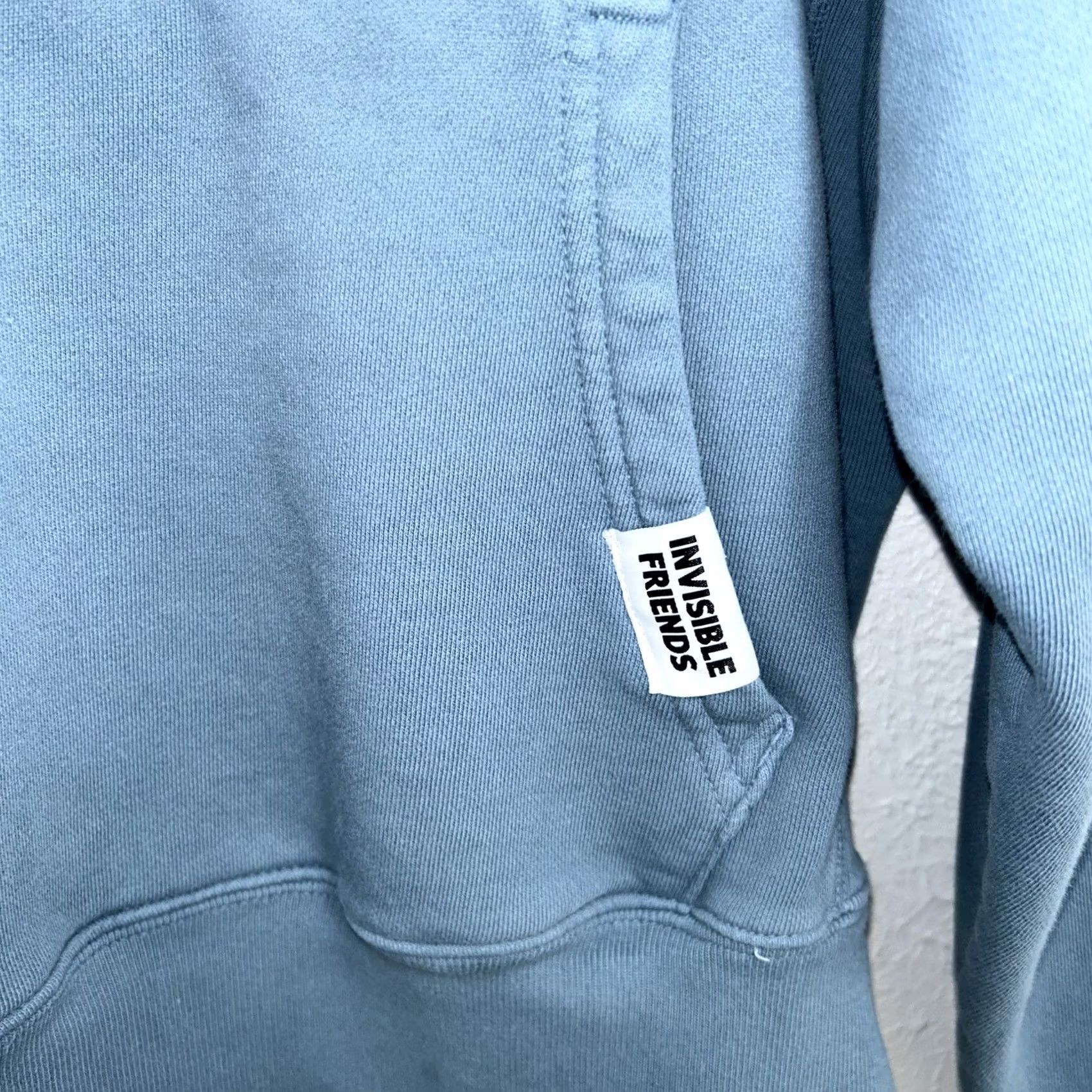 Vintage Random Character Collective Hoodie M Blue Invisible Friends Men Size US M / EU 48-50 / 2 - 3 Thumbnail