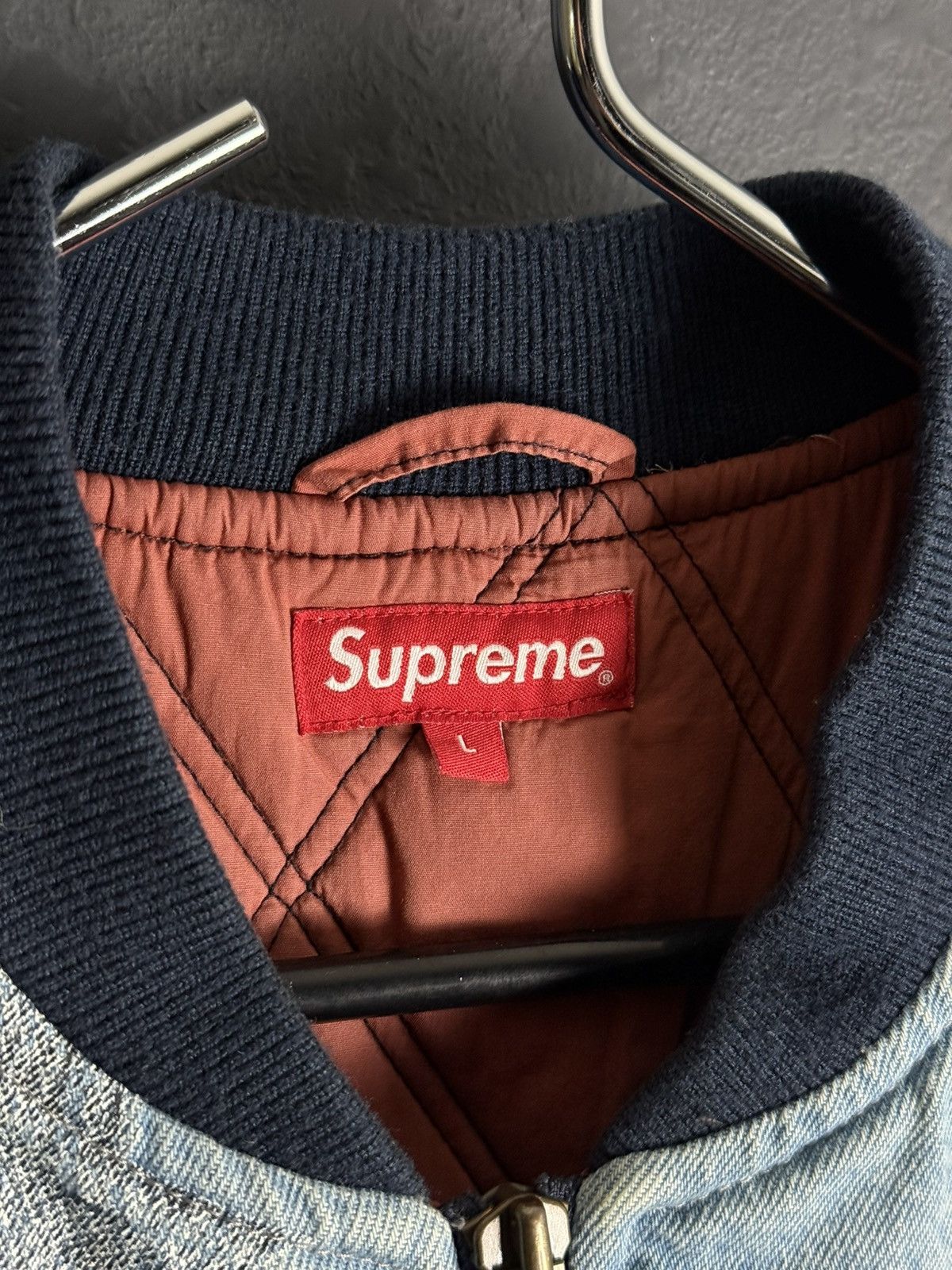 Supreme Supreme Nate Lowman Work Vest Denim (Large) Size US L / EU 52-54 / 3 - 14 Thumbnail
