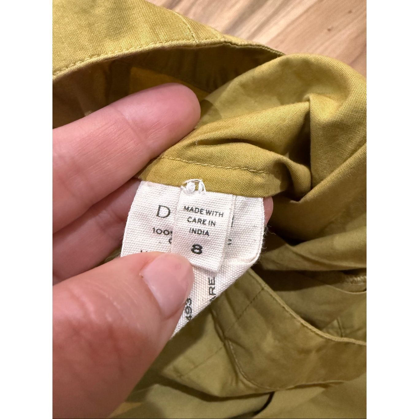 DOEN Doen Women's Yellow/Green Valentin Pleated Cotton-poplin Wid Size 30" / US 8 / IT 44 - 5 Thumbnail