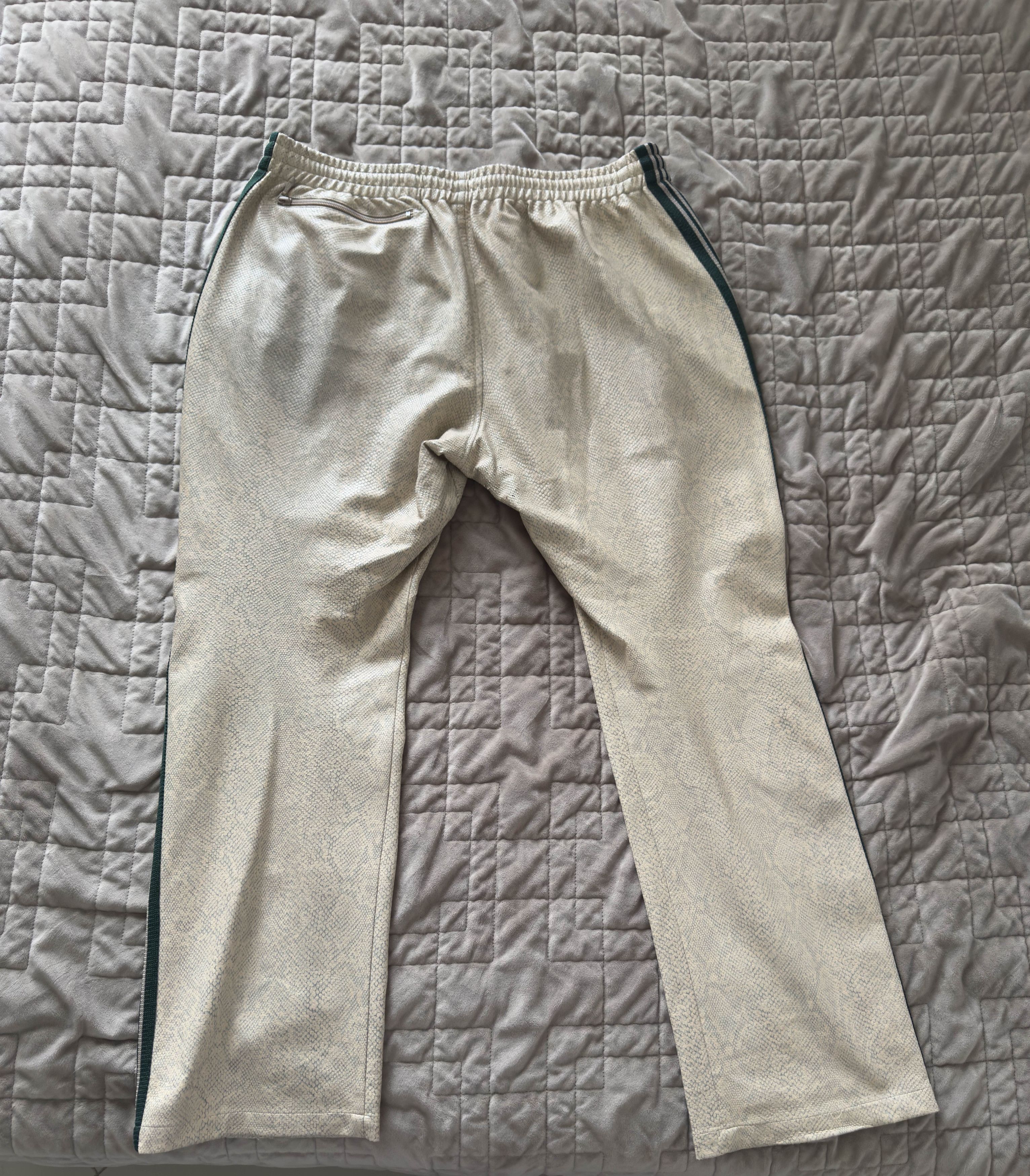 Needles Needles Narrow Track Pants Python Synthetic Leather Size US 36 / EU 52 - 3 Thumbnail