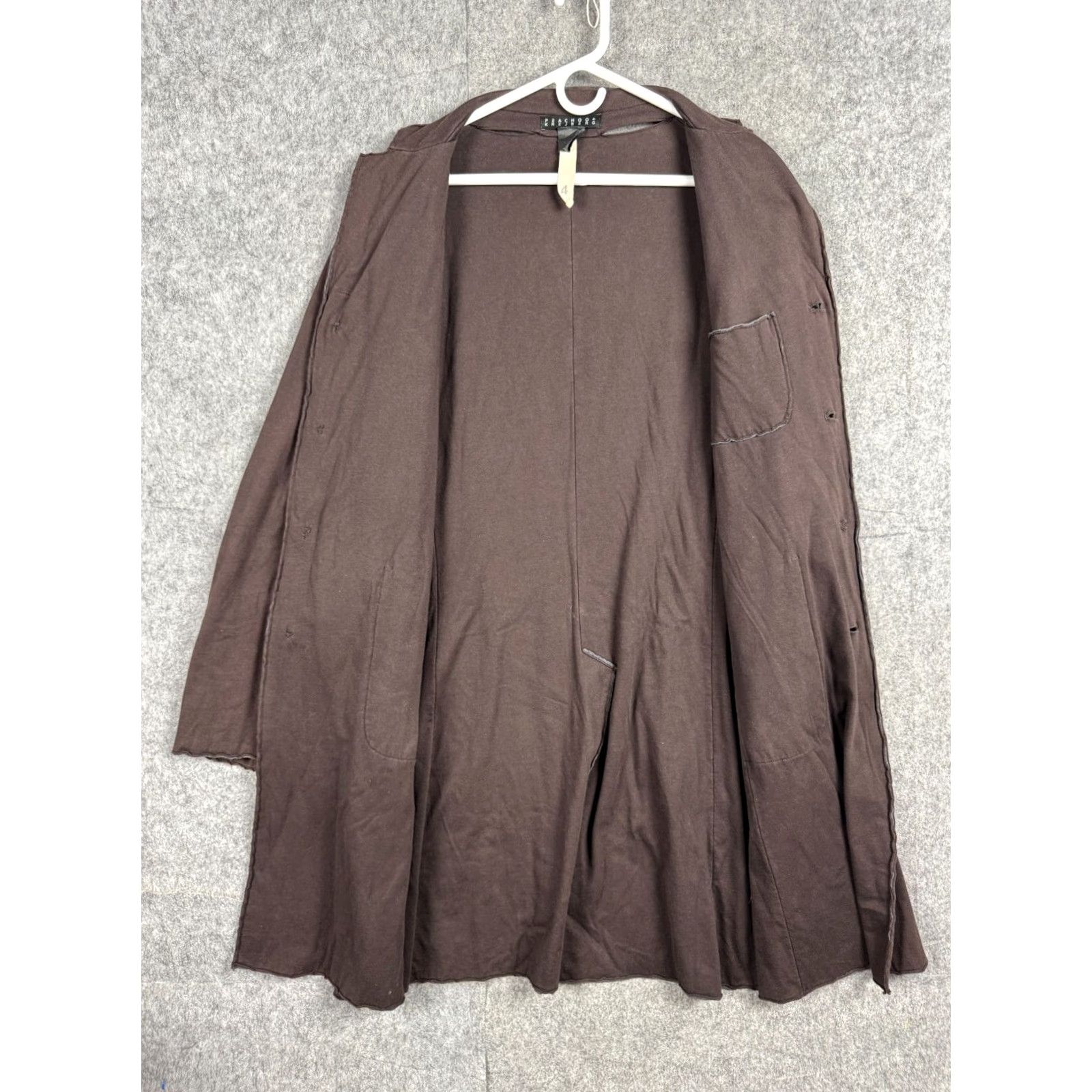Vintage VINTAGE Peachoo Krejberg Coat Jacket Women's 4 Brown Button Up Pockets Chore Cotton Soft Jacket Size S / US 4 / IT 40 - 3 Thumbnail