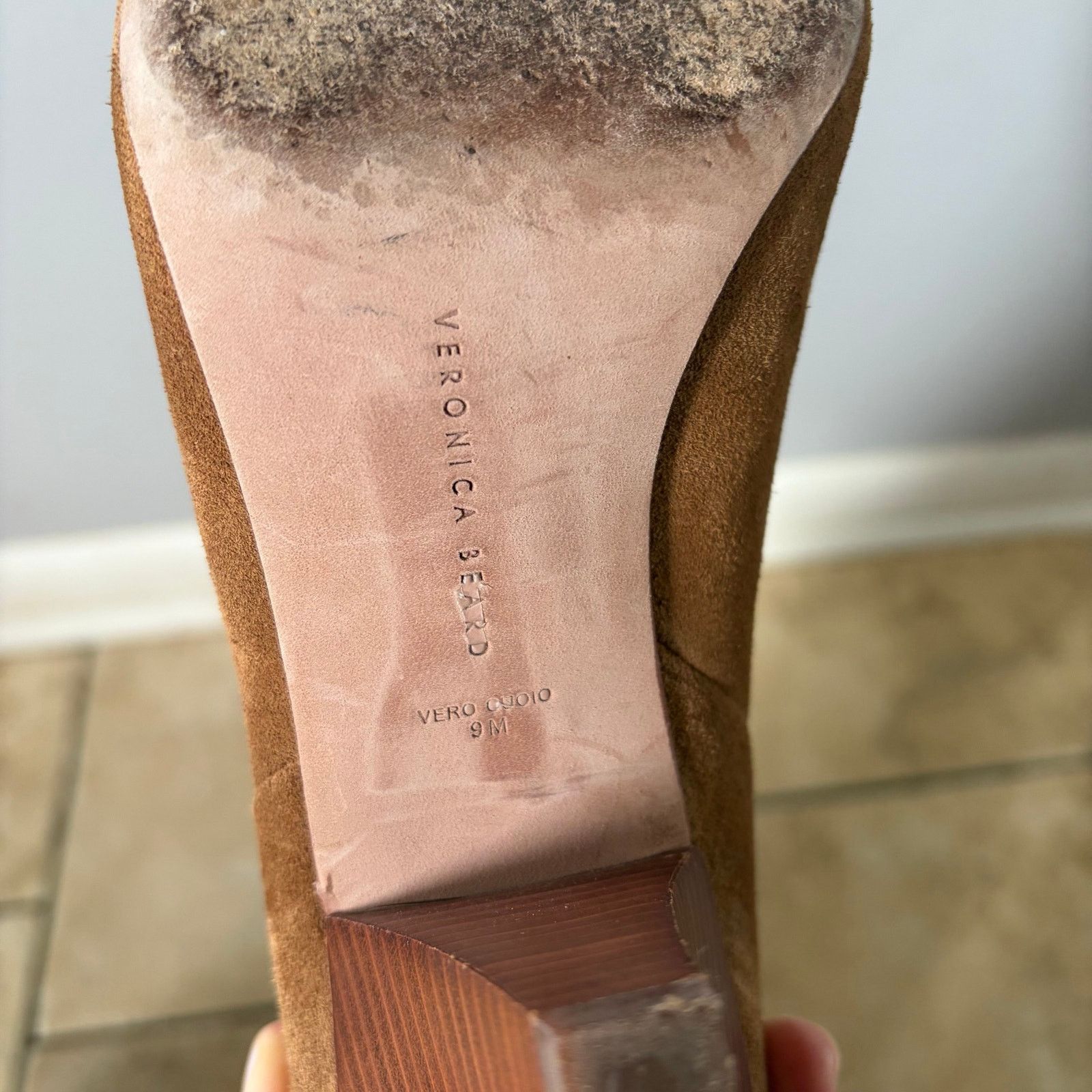 Veronica Beard Veronica Beard Blondie Slouchy Suede Mid Boots Hazelnut 9M Size US 9 / IT 39 - 8 Thumbnail