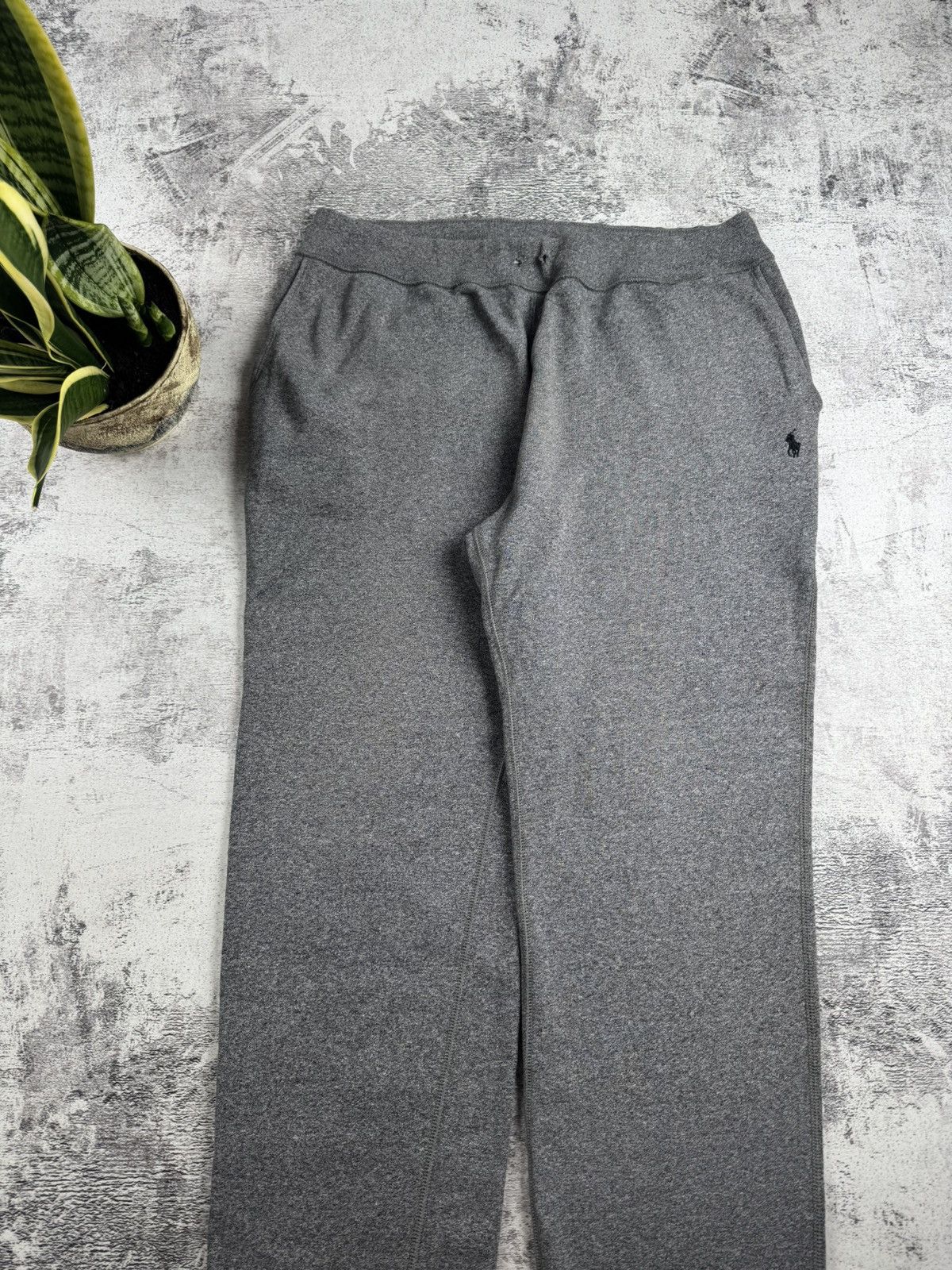 Polo Ralph Lauren Polo Ralph Lauren Gray Relaxed Sweatpants Trousers Activewear Cotton Sport Size US 38 / EU 54 - 4 Thumbnail