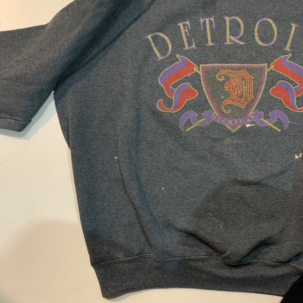 Detroit Denim Co. × Vintage Vintage Detroit Sweatshirt Size US XL / EU 56 / 4 - 2 Thumbnail