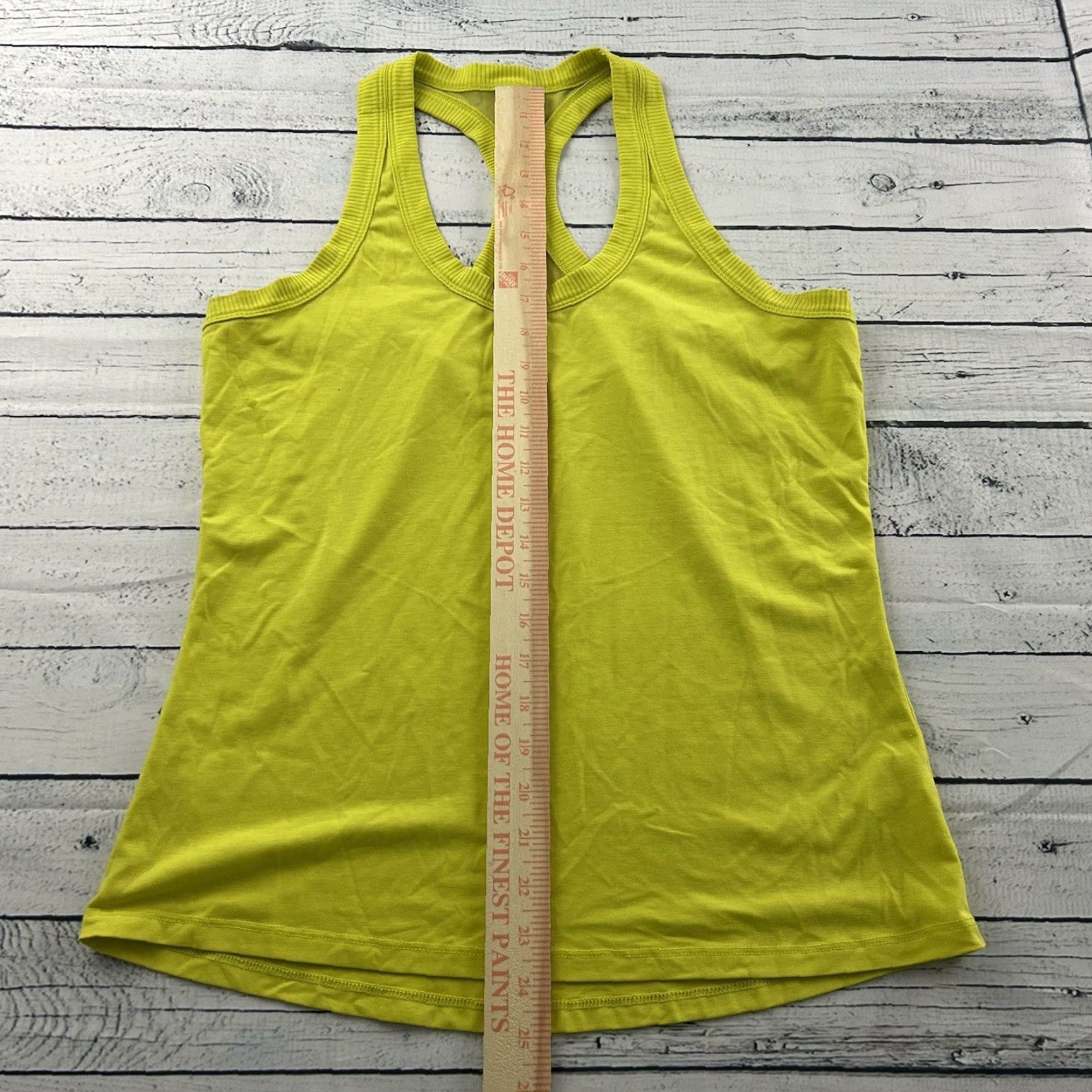 Athleta Athleta Tank Top Sleeveless Racerback Women’s Medium Yellow Athletic Shirt Size M / US 6-8 / IT 42-44 - 2 Thumbnail