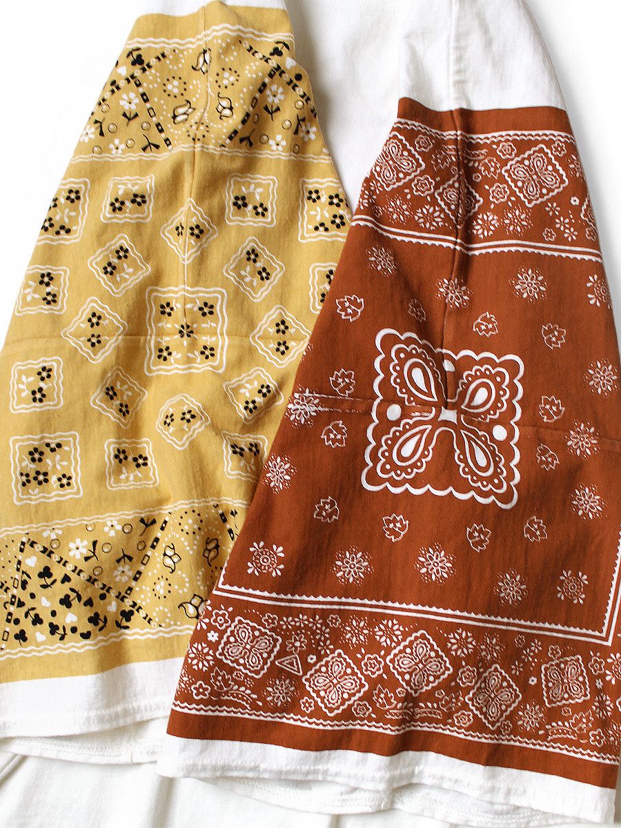 Kapital Kapital 18.5 Jersey Bandana HUGE-T (COOKIE) tee Size US S / EU 44-46 / 1 - 2 Thumbnail