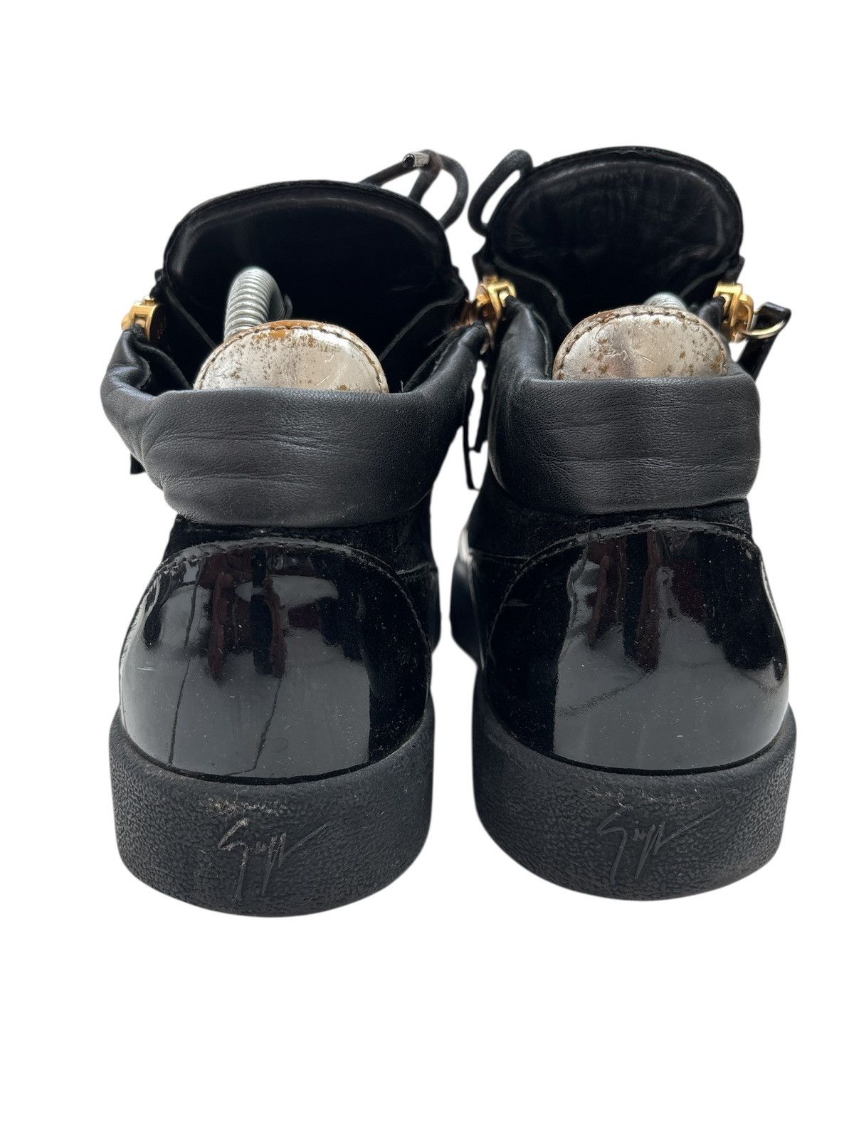 Giuseppe Zanotti Zip Mid Top Sneakers Size US 8 / EU 41 - 5 Thumbnail