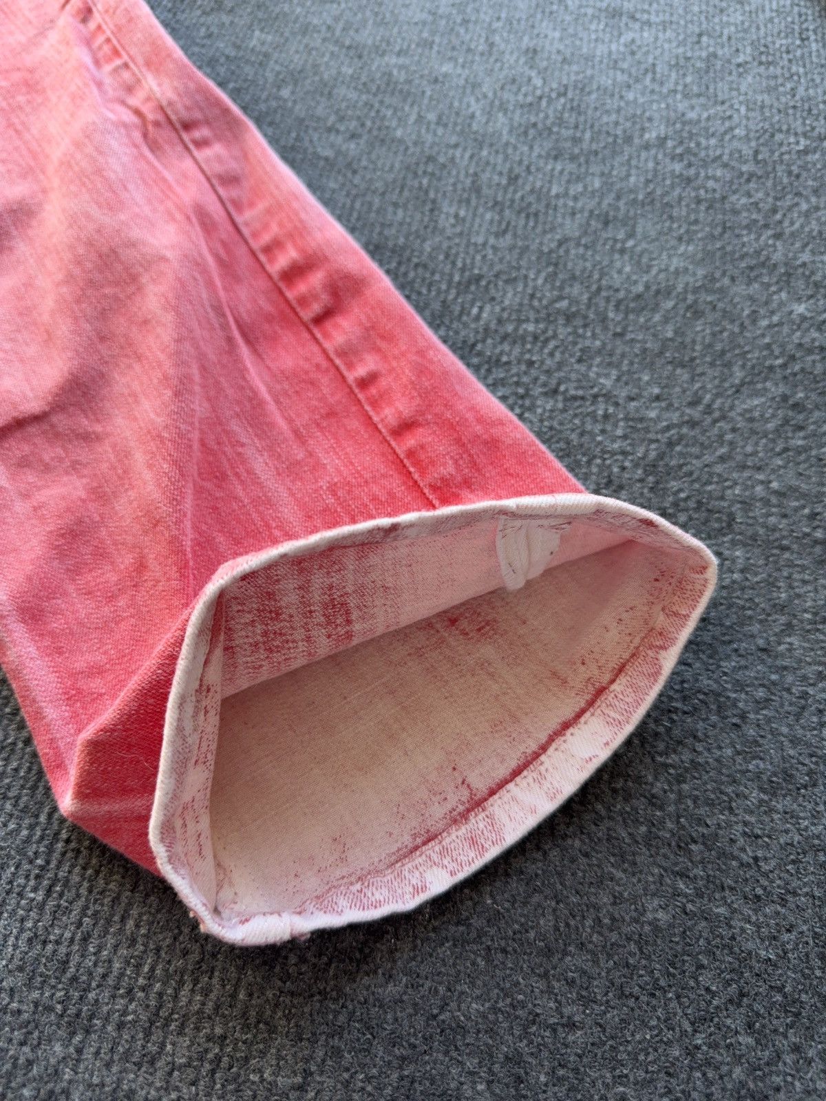 Calvin Klein 00s Calvin Klein Jeans Archive Red Dyed Skinny Denim W34 Size US 34 / EU 50 - 15 Thumbnail