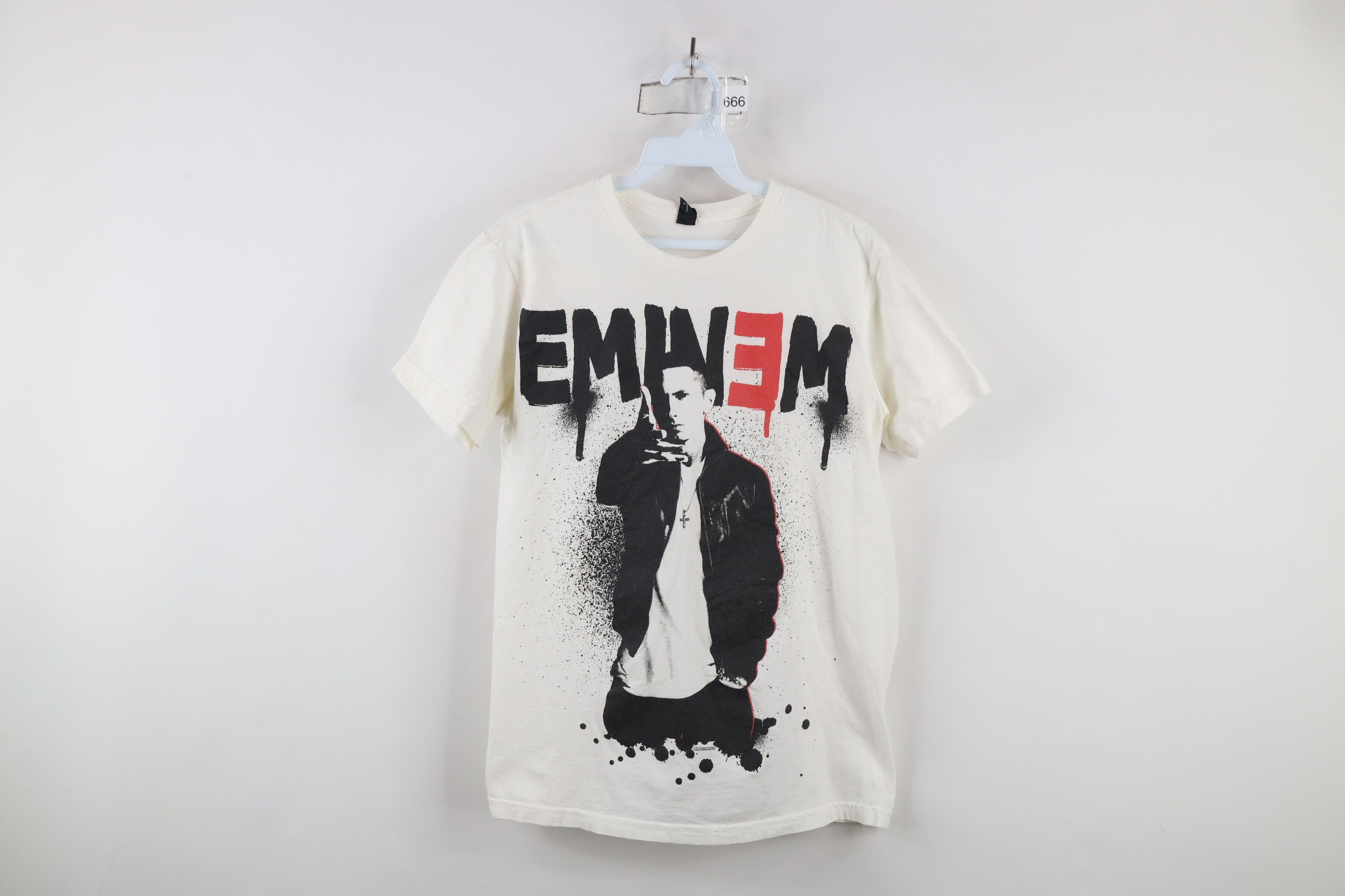 Vintage Vintage Y2K 2011 Rap Hip Hop Eminem Short Sleeve T-Shirt Size US S / EU 44-46 / 1 - 1 Thumbnail