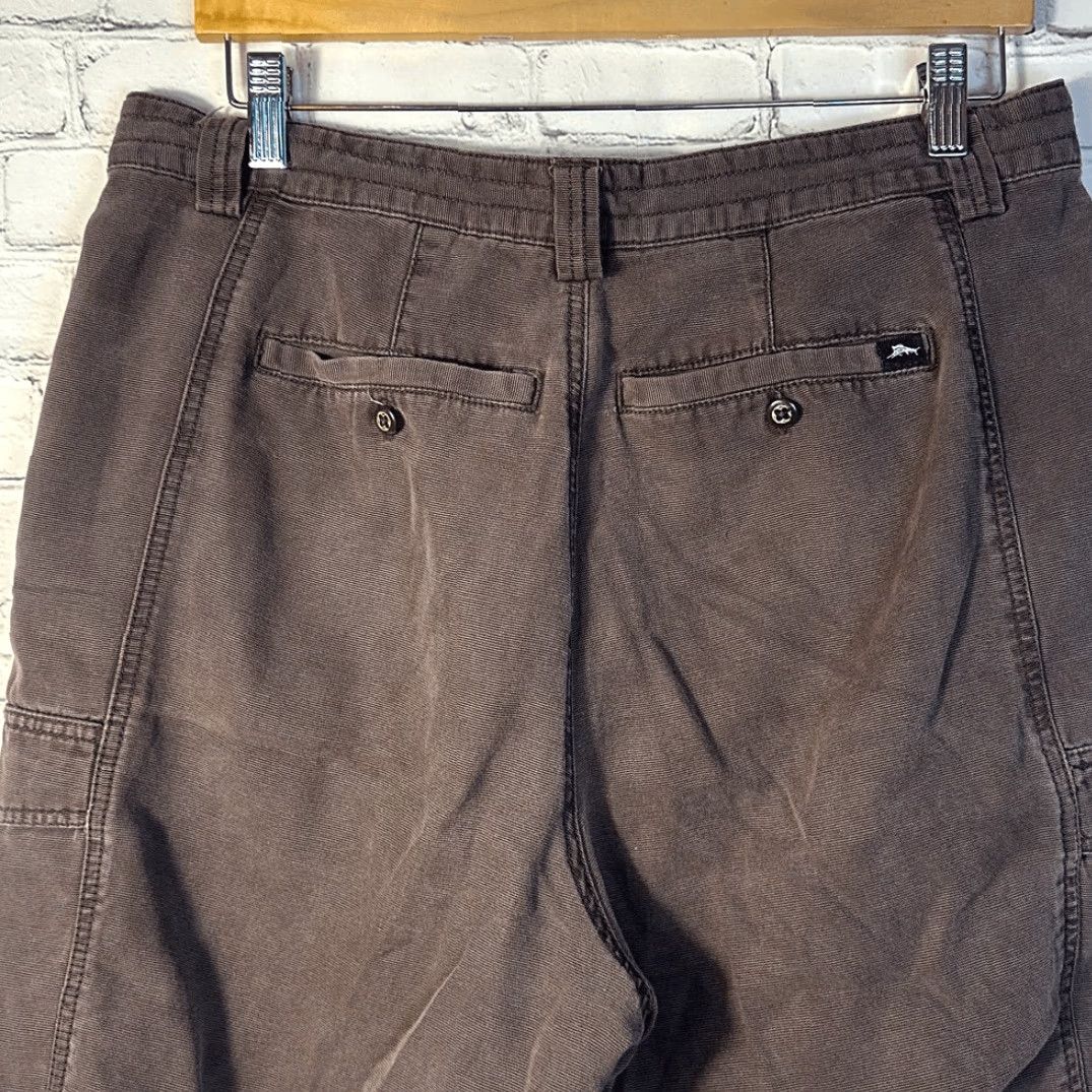 Tommy Bahama Tommy Bahama Men’s Brown Relax Cargo Shorts size 33 Tencel Cargo Multicolor Men Size US 33 - 3 Thumbnail