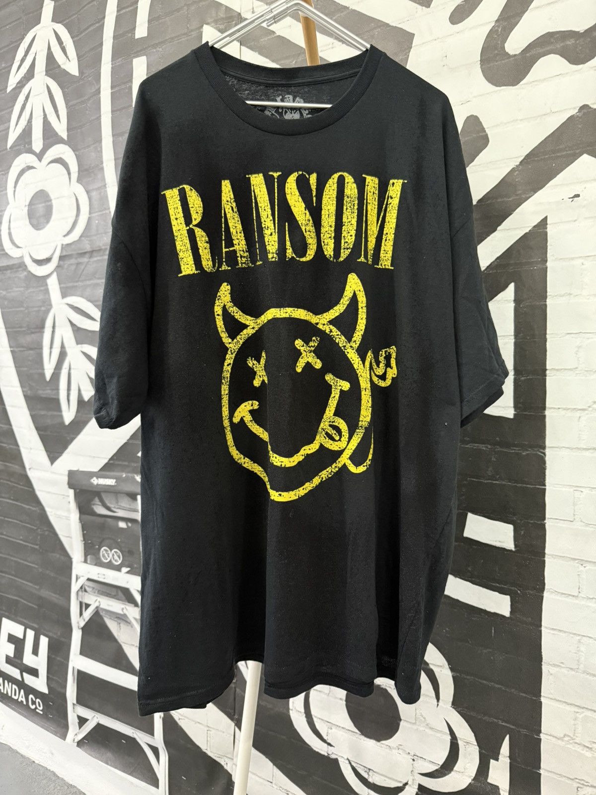 Designer × Ransom Clothing 🔥 Ransom Clothing Nirvana Tee Shirt Black 2XL XXL 🔥 Size US XXL / EU 58 / 5 - 2 Thumbnail