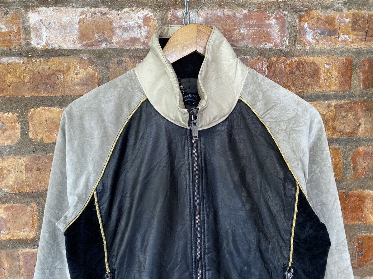 02DERIV. 02 Deriv Leather and velvet Jacket Size US S / EU 44-46 / 1 - 3 Thumbnail