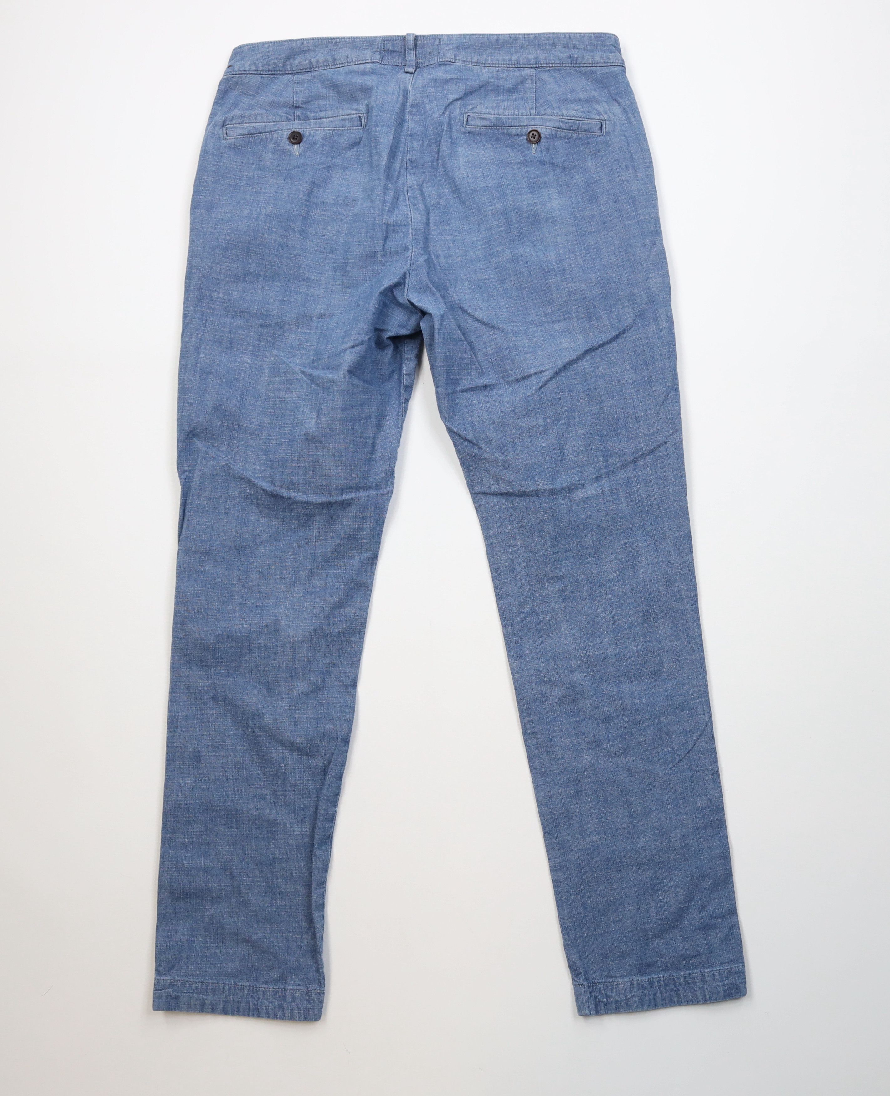 Abercrombie & Fitch Vintage Y2K Abercrombie & Fitch Langdon Slim Fit Pants Blue Size US 34 / EU 50 - 8 Thumbnail
