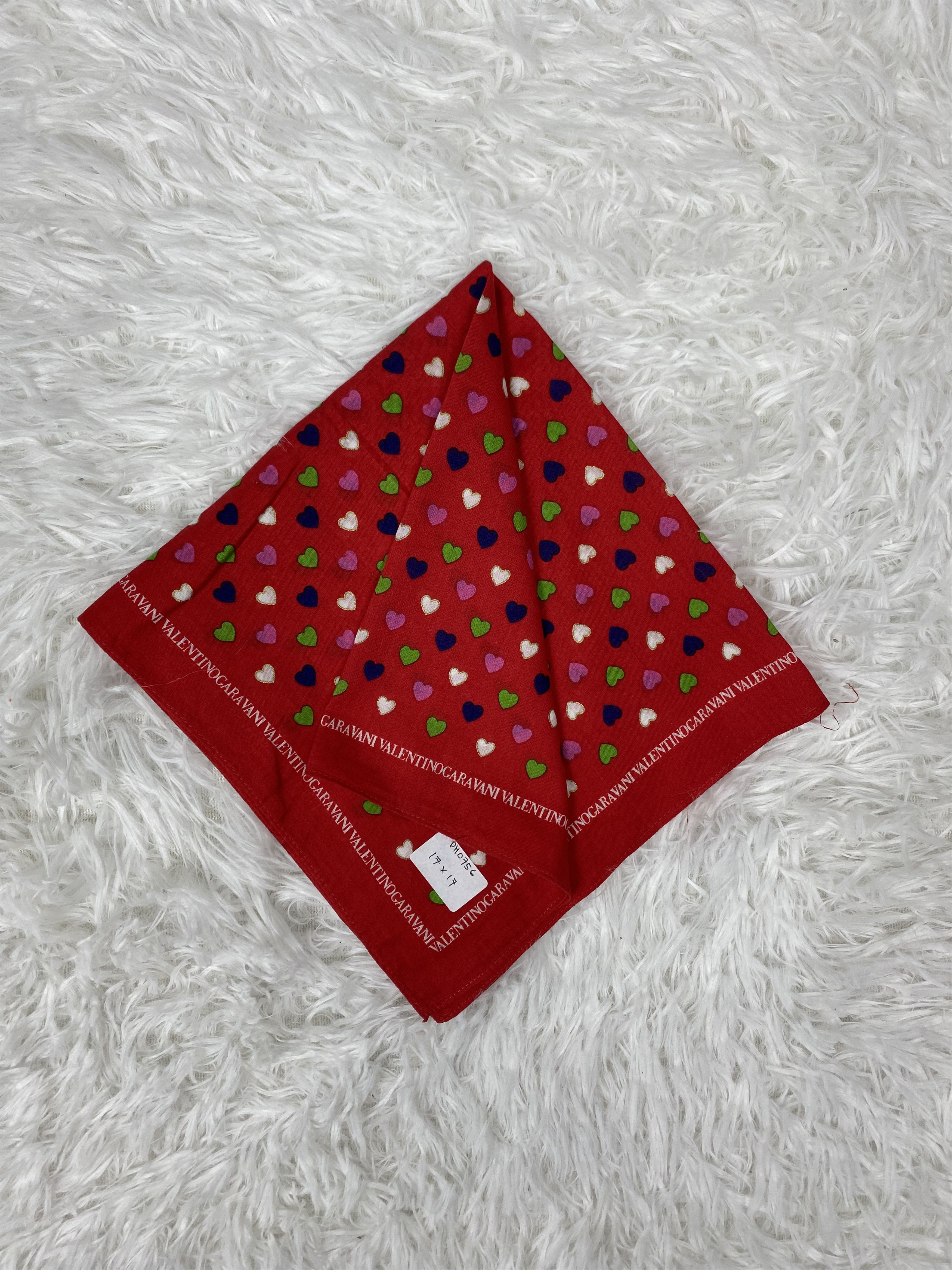 Vintage Valentino Garavani Handkerchief Neckerchief PH0756