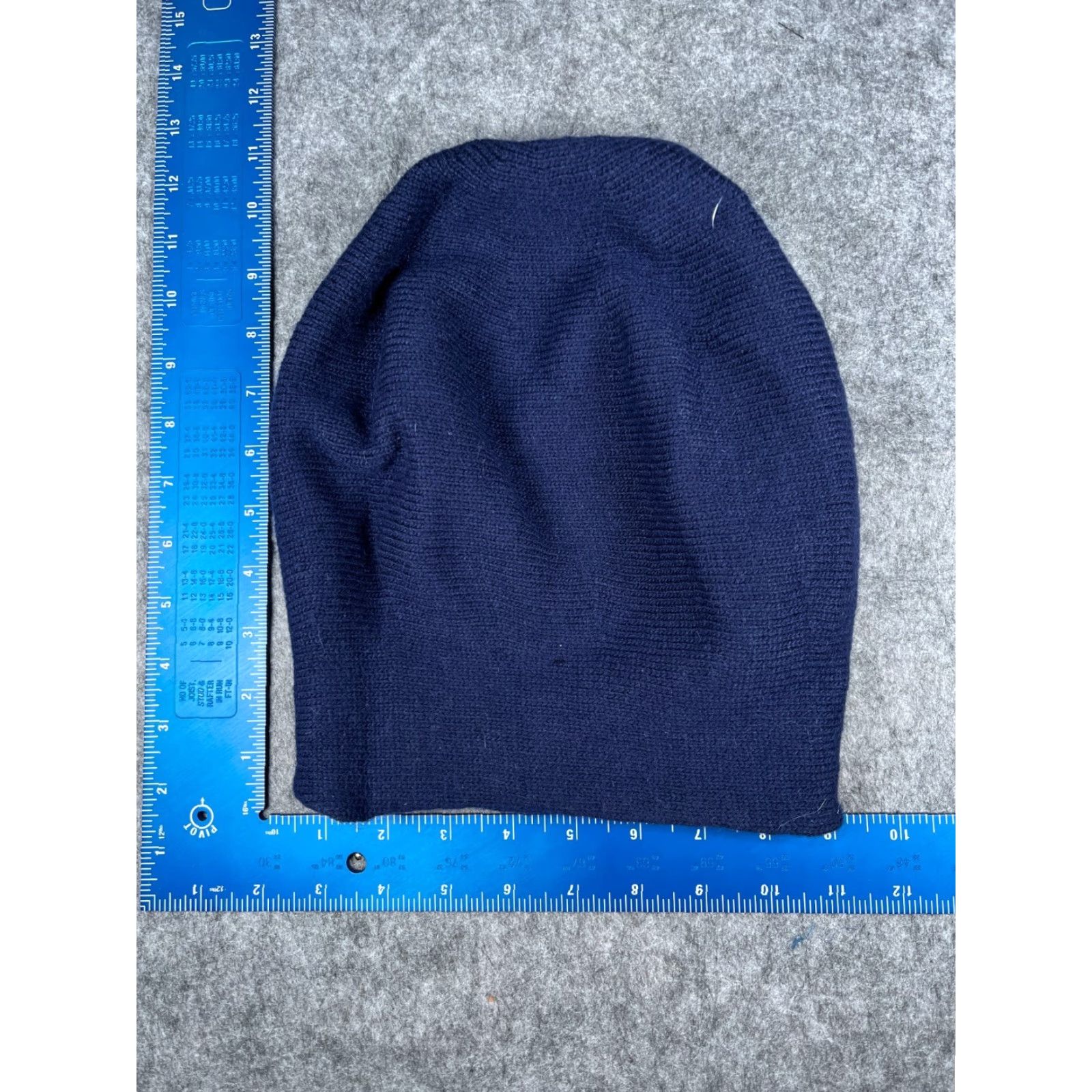 Vintage Jaxmonoy Beanie Slouchy Toque Women One Size Blue Knit Acrylic Blend Lightweight Hat/Cap Womens Size ONE SIZE - 5 Thumbnail