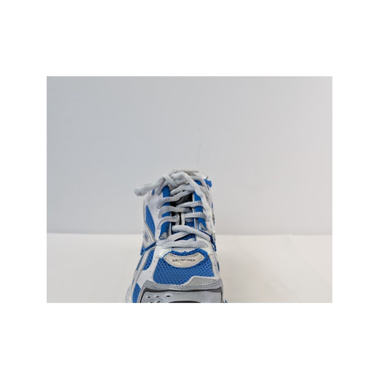 Balenciaga o1rshd1 Runner Sneaker in Grey / Blue / Black Size US 14 / EU 47 - 16 Thumbnail