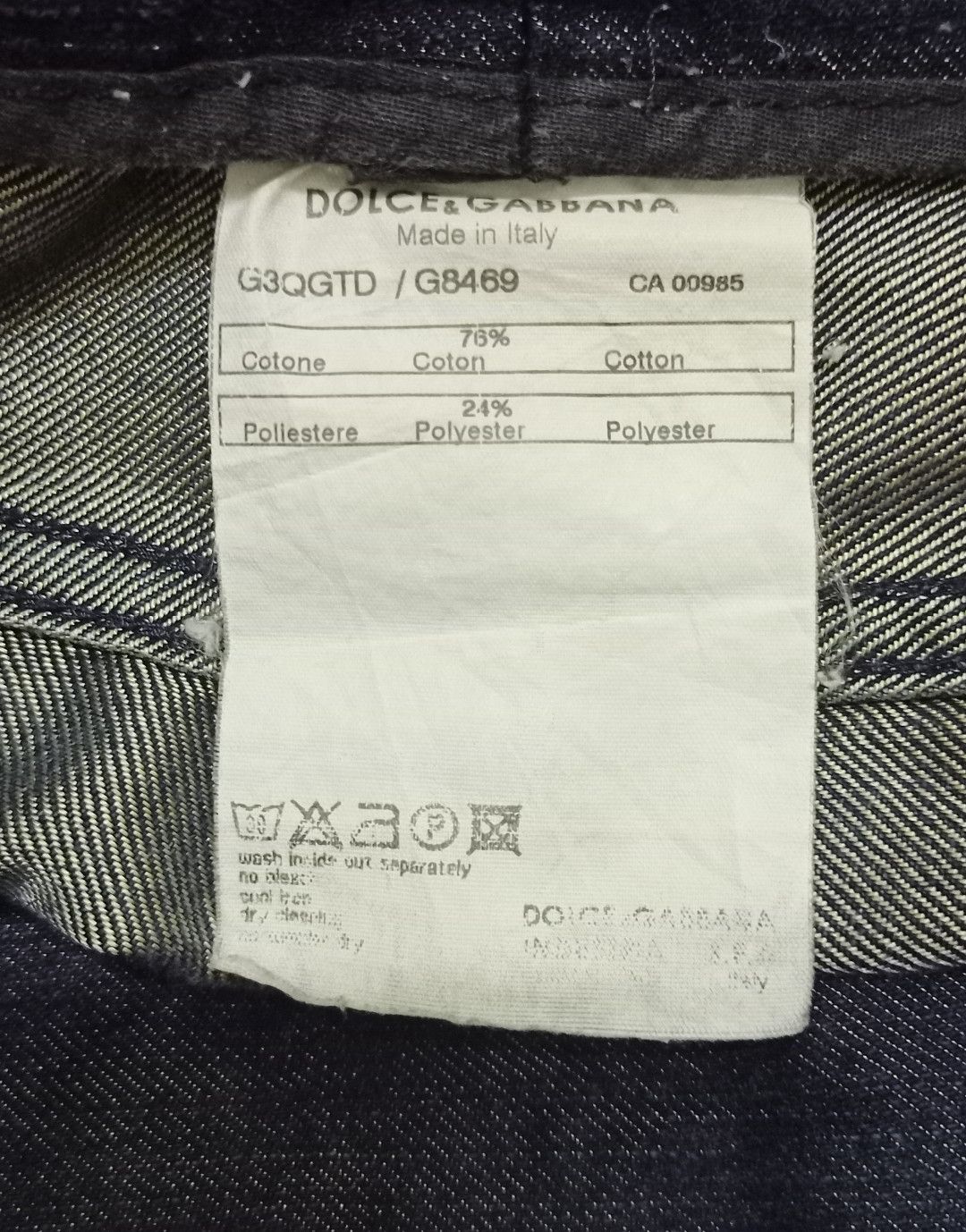 Dolce & Gabbana Dolce and Gabbana jeans Size US 33 - 10 Thumbnail