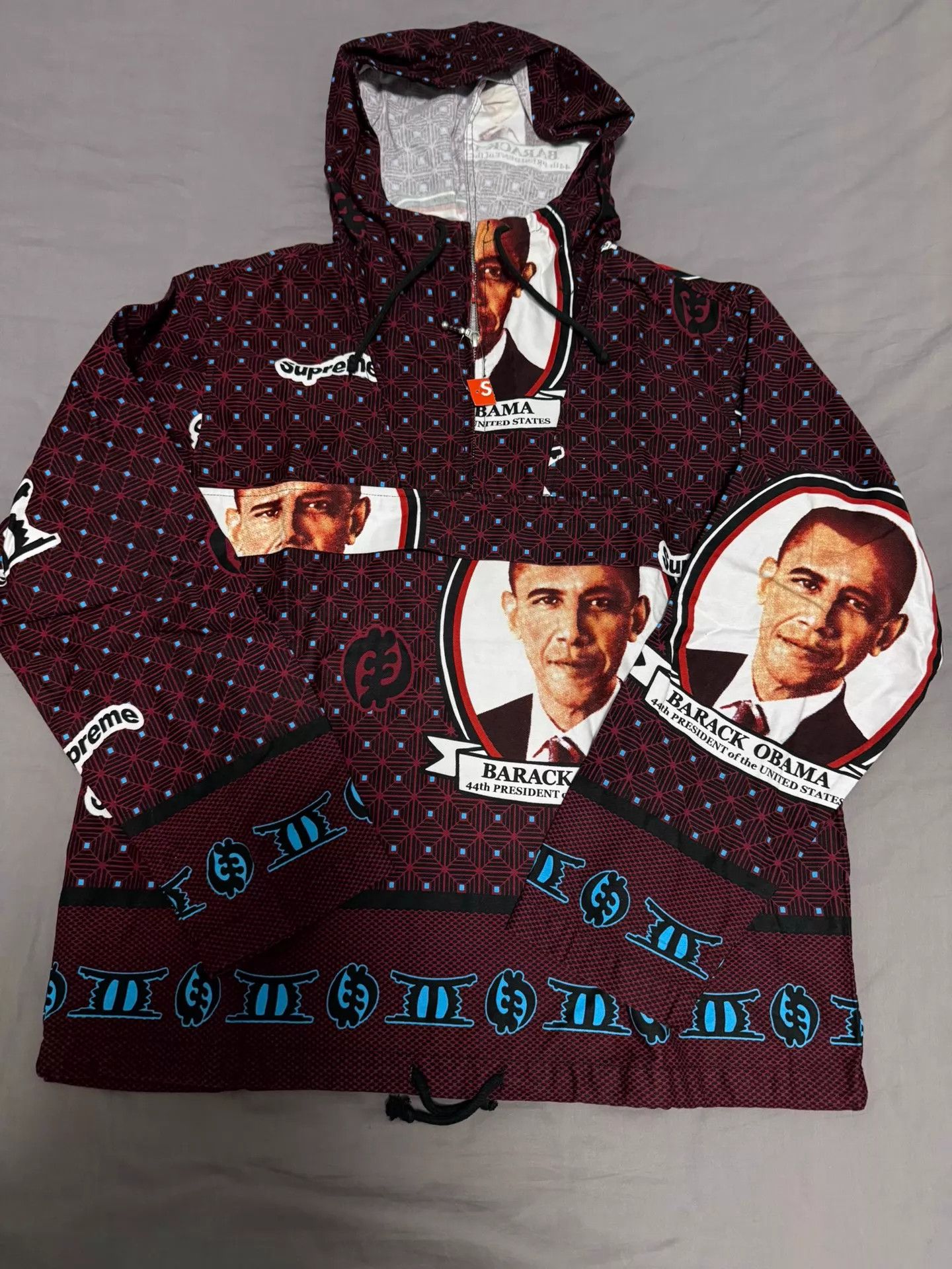 Supreme Supreme Obama Zipped Anorak S New with Tags Size US S / EU 44-46 / 1 - 1 Thumbnail