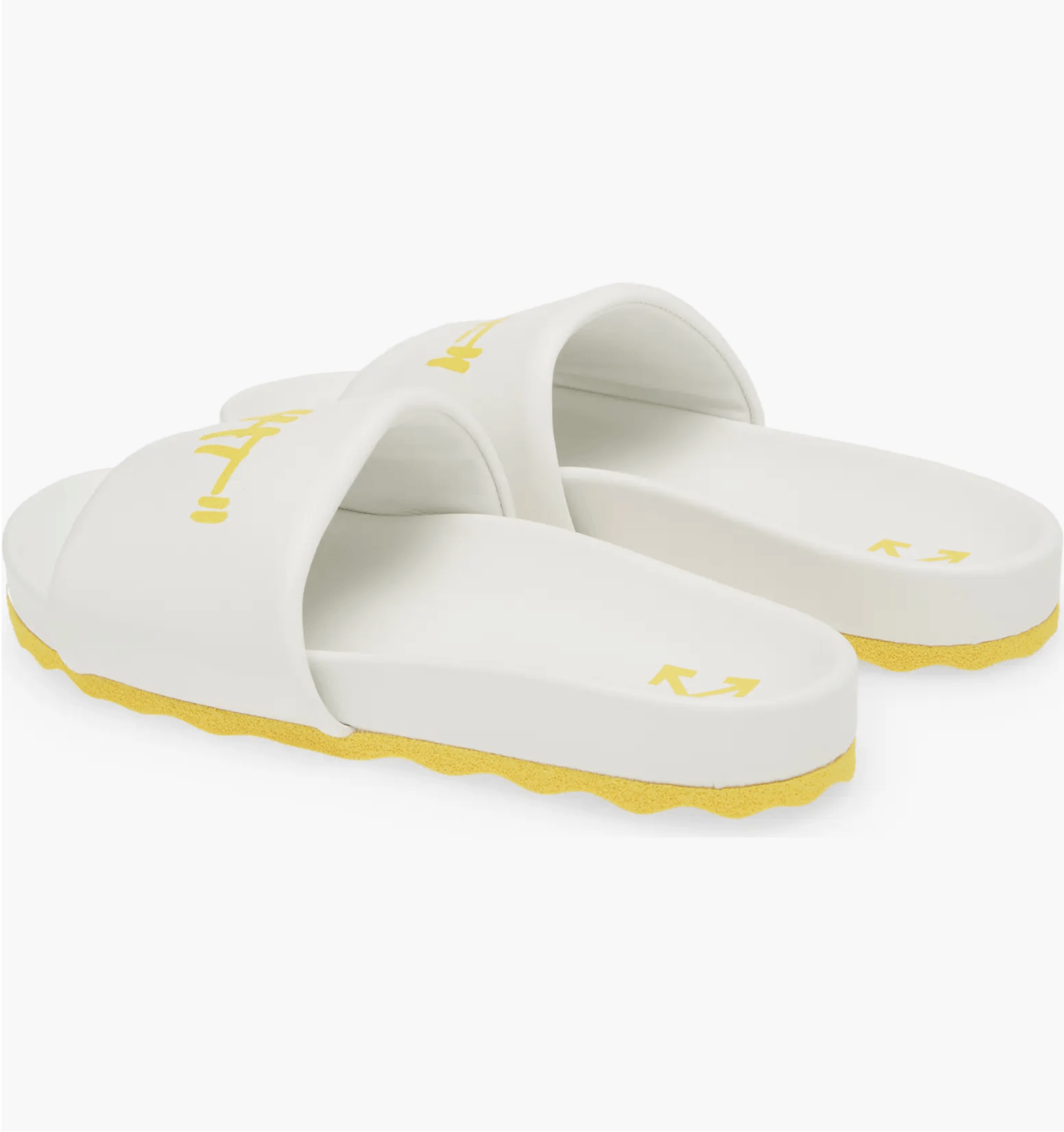 Off-White OFF-WHITE Quotes Leather Slide Sandal Men Size US 10 / EU 43 - 3 Thumbnail