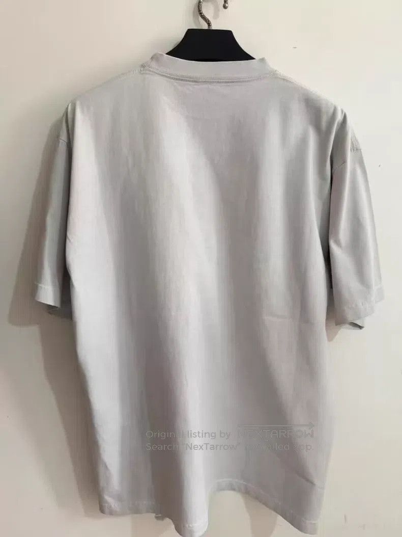 Balenciaga Balenciaga Grey Bat Embroidered Short Sleeve Size US S / EU 44-46 / 1 - 2 Thumbnail