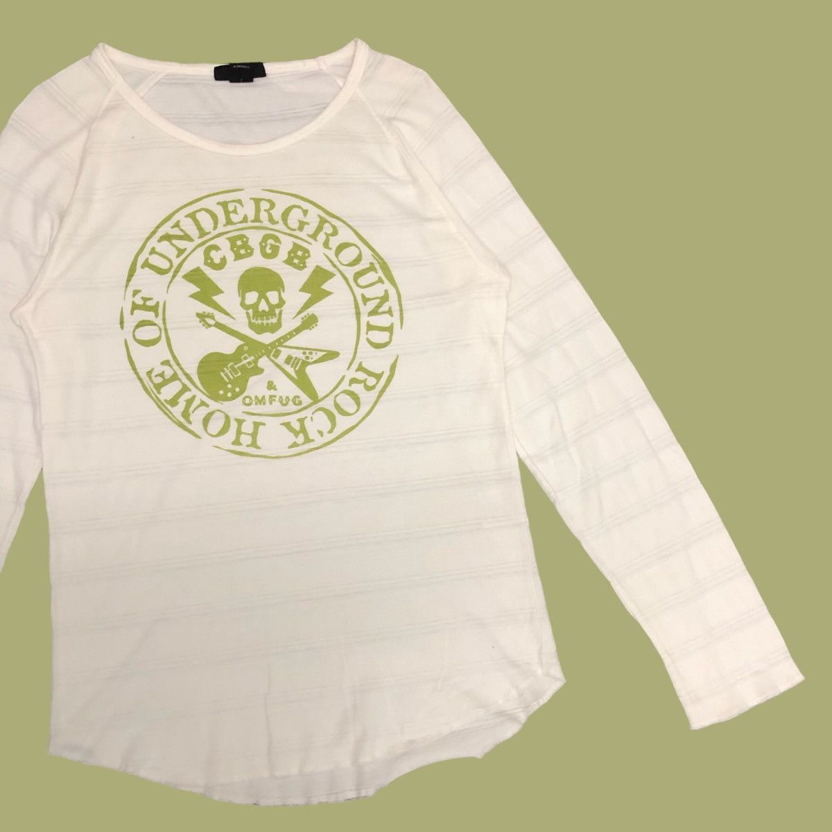 Seditionaries × Vintage Vtg CBGB Longsleeve Tshirt Punkrock Rock N Roll Ramones Size US M / EU 48-50 / 2 - 4 Thumbnail