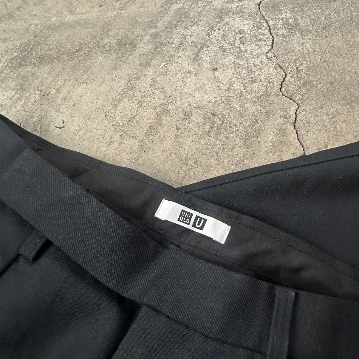 Christophe Lemaire × Uniqlo Uniqlo U Wide-leg 5-pocket trousers Size 25" / US 0 / IT 36 - 11 Thumbnail