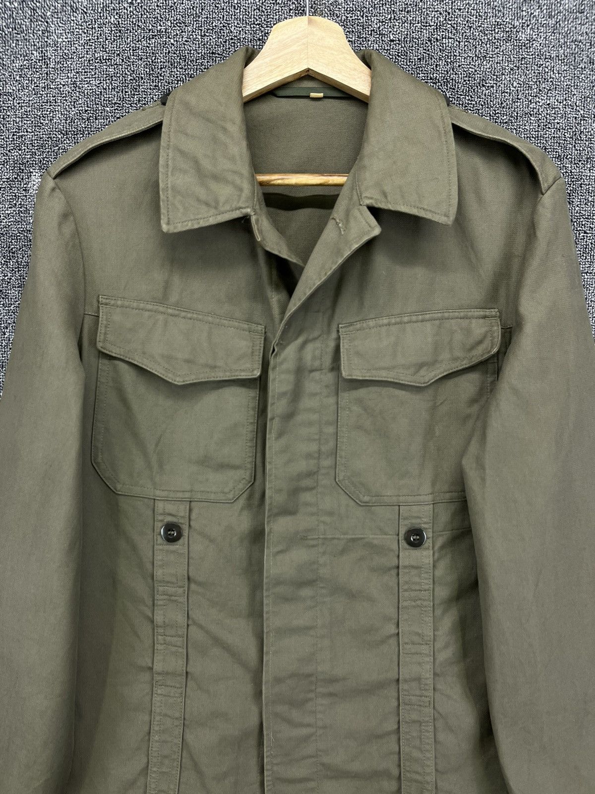 Vintage Vintage 90s Kohler GMBH Germany Army Military Jacket Size M / US 6-8 / IT 42-44 - 5 Thumbnail