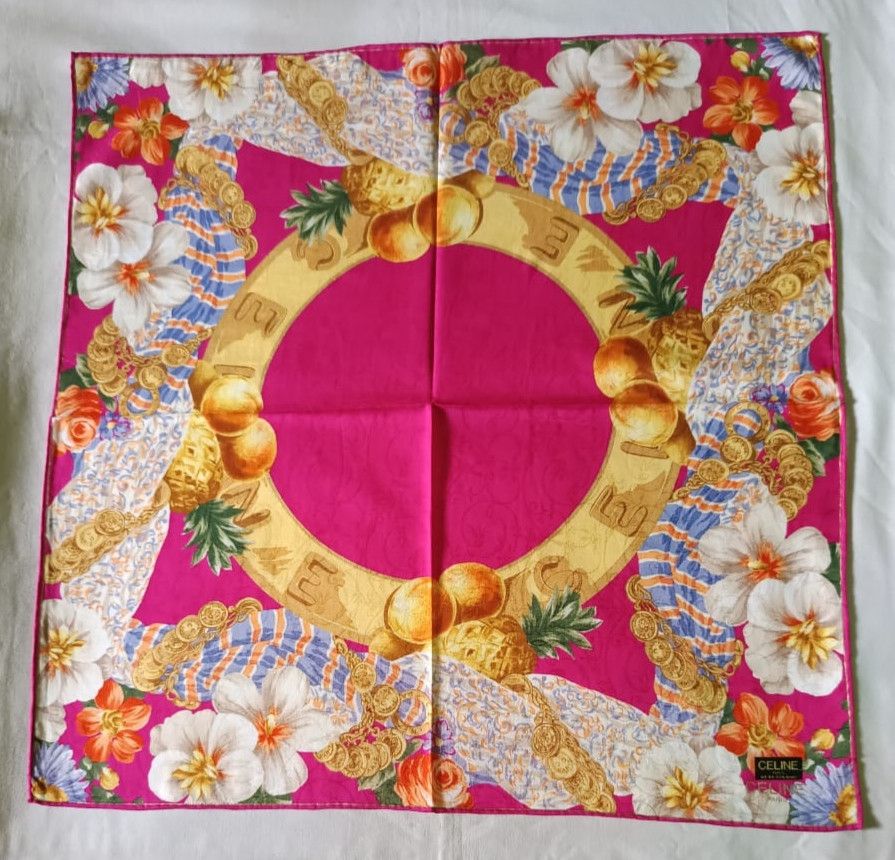 Celine Celine Handkerchief Size ONE SIZE - 2 Thumbnail