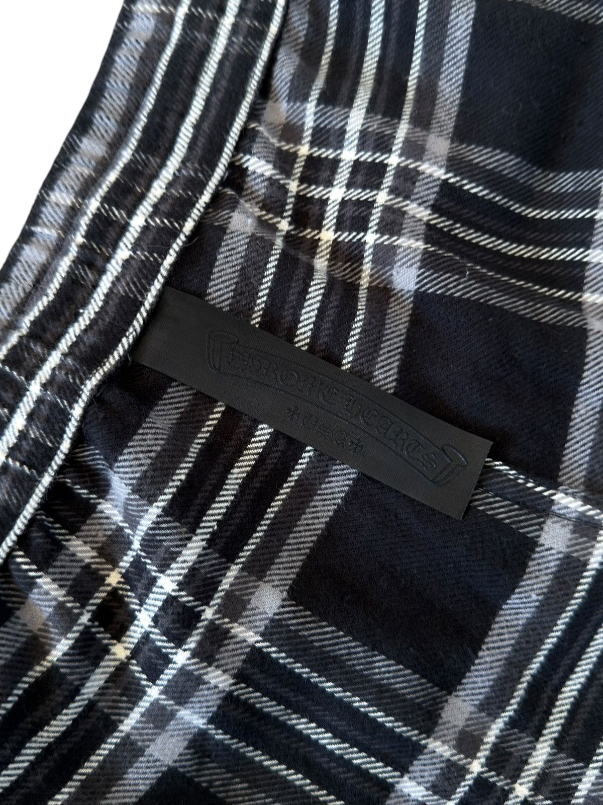 Chrome Hearts Chrome Hearts ‘After School’ Flannel Plaid Long Shorts Size US 36 / EU 52 - 7 Thumbnail