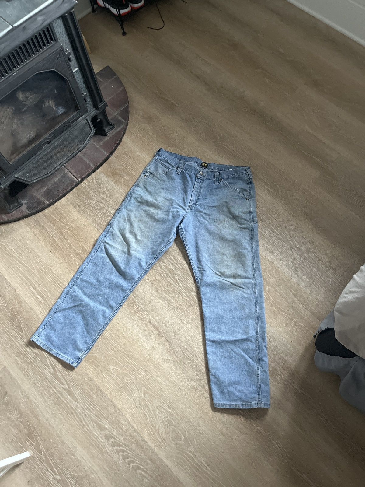 Lee × Vintage VINTAGE LEE JEANS Size US 36 / EU 52 - 2 Thumbnail