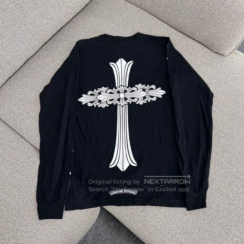 Chrome Hearts CHROME HEARTS Size S Black arms, Sanskrit cross, long sleev Size US S / EU 44-46 / 1 - 2 Thumbnail