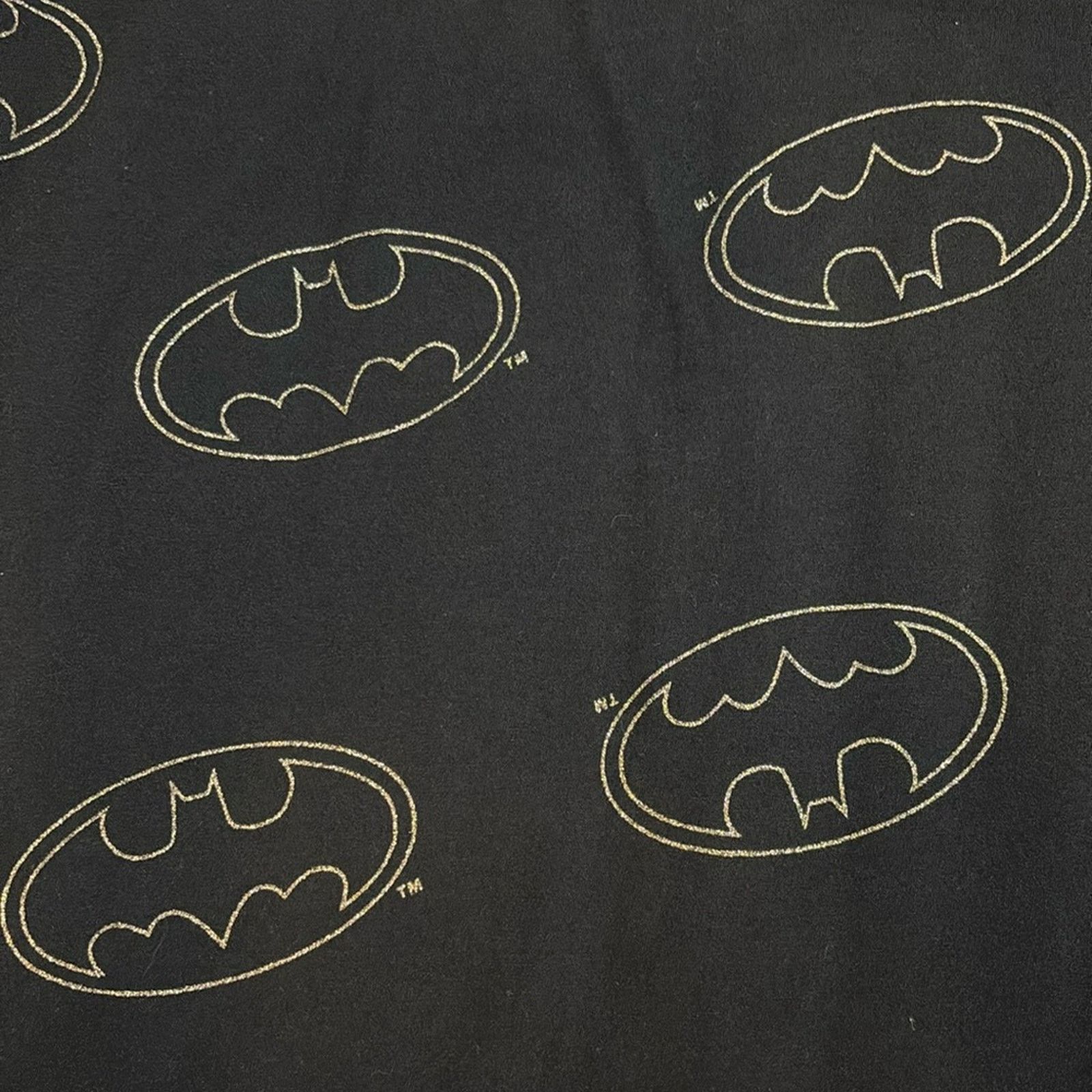 The Unbranded Brand Black T-Shirt with Batman Logo Size Medium Size US M / EU 48-50 / 2 - 2 Thumbnail