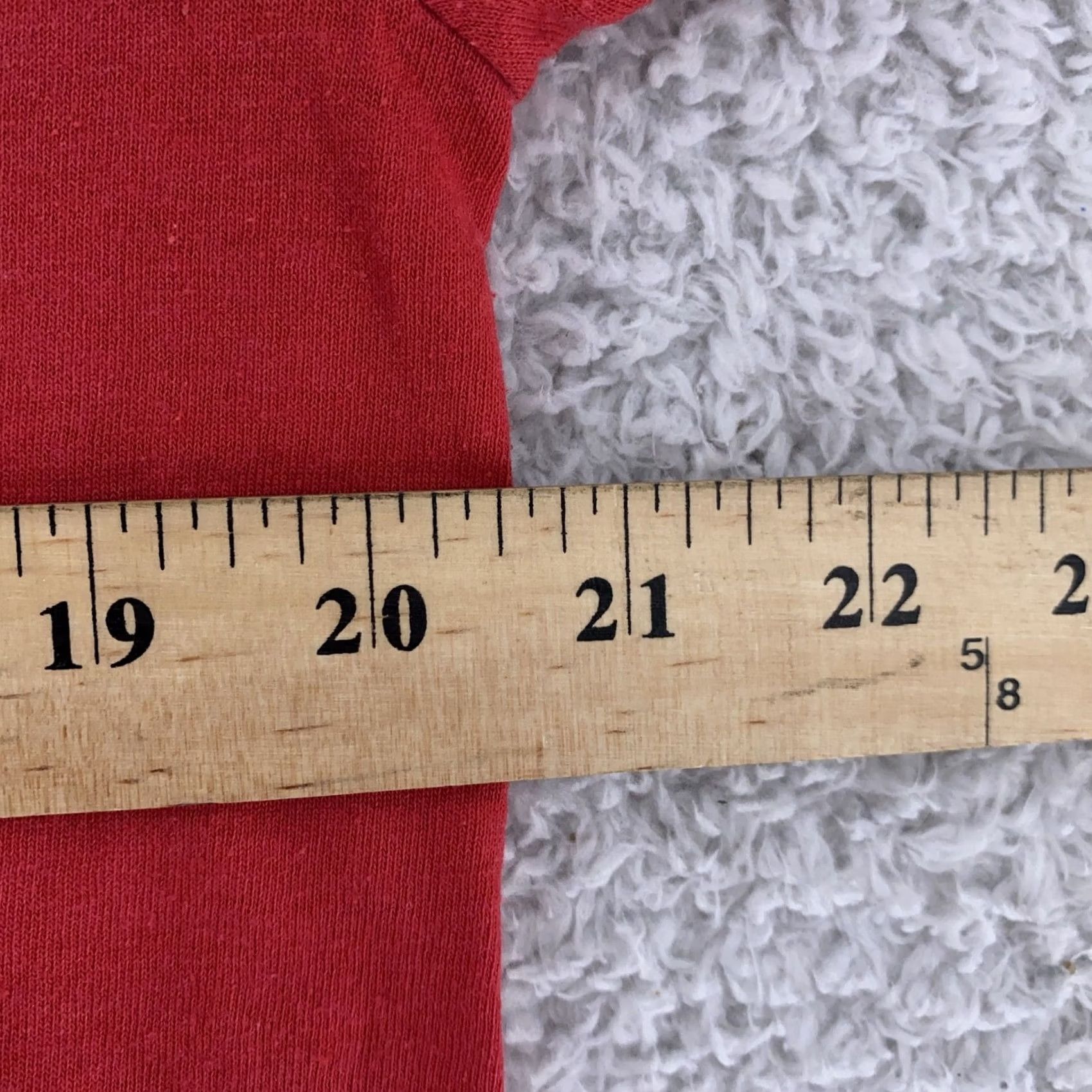 Fruit Of The Loom VINTAGE Fruit of the Loom Shirt M/L Red Pocket Tee Golden Blend 50/50 Men Size US M / EU 48-50 / 2 - 5 Thumbnail