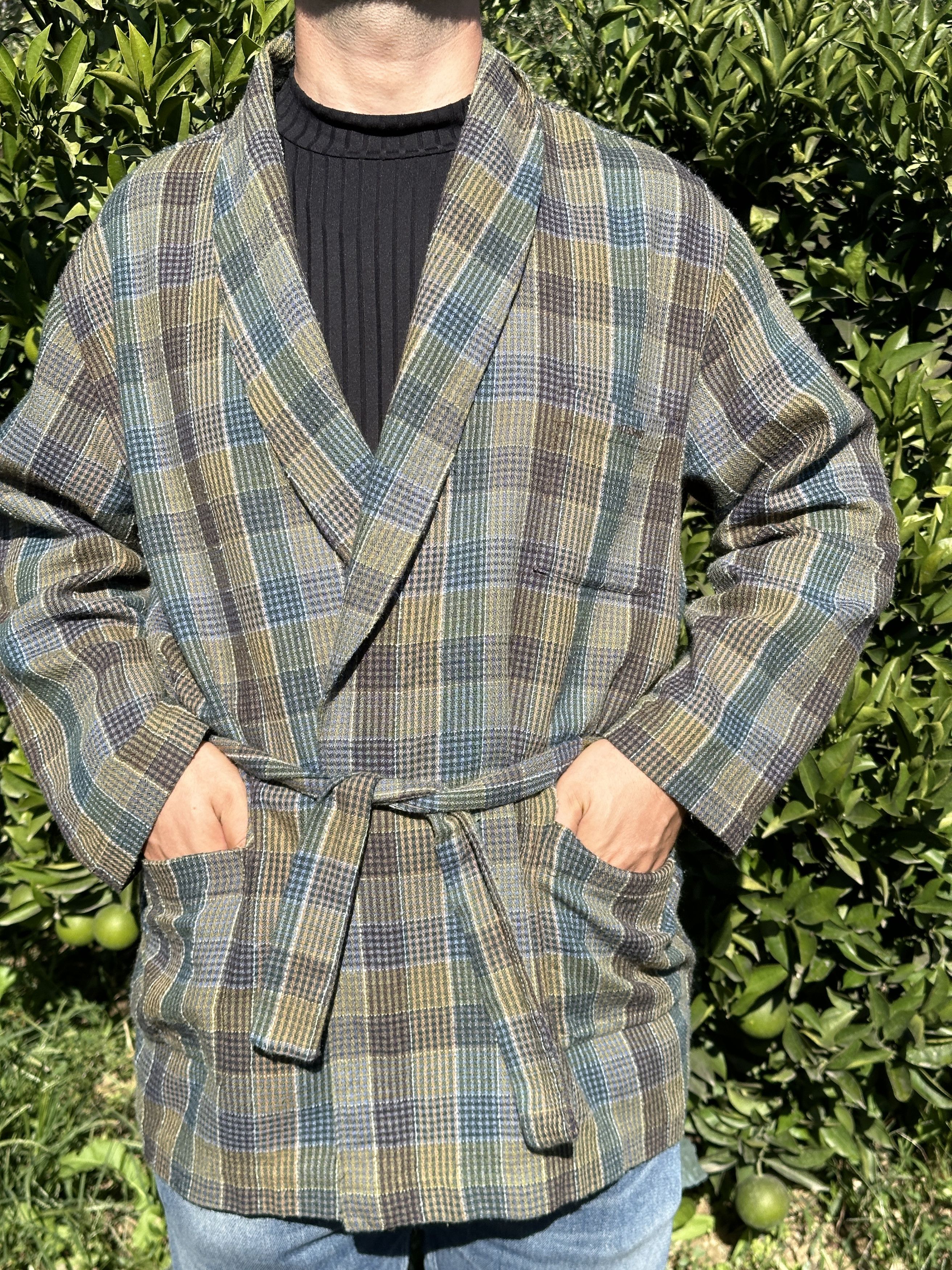 Missoni Bathrobe Missoni 3D Knit Stripe Retro Light Robe Size 52 L Size US L / EU 52-54 / 3 - 13 Thumbnail
