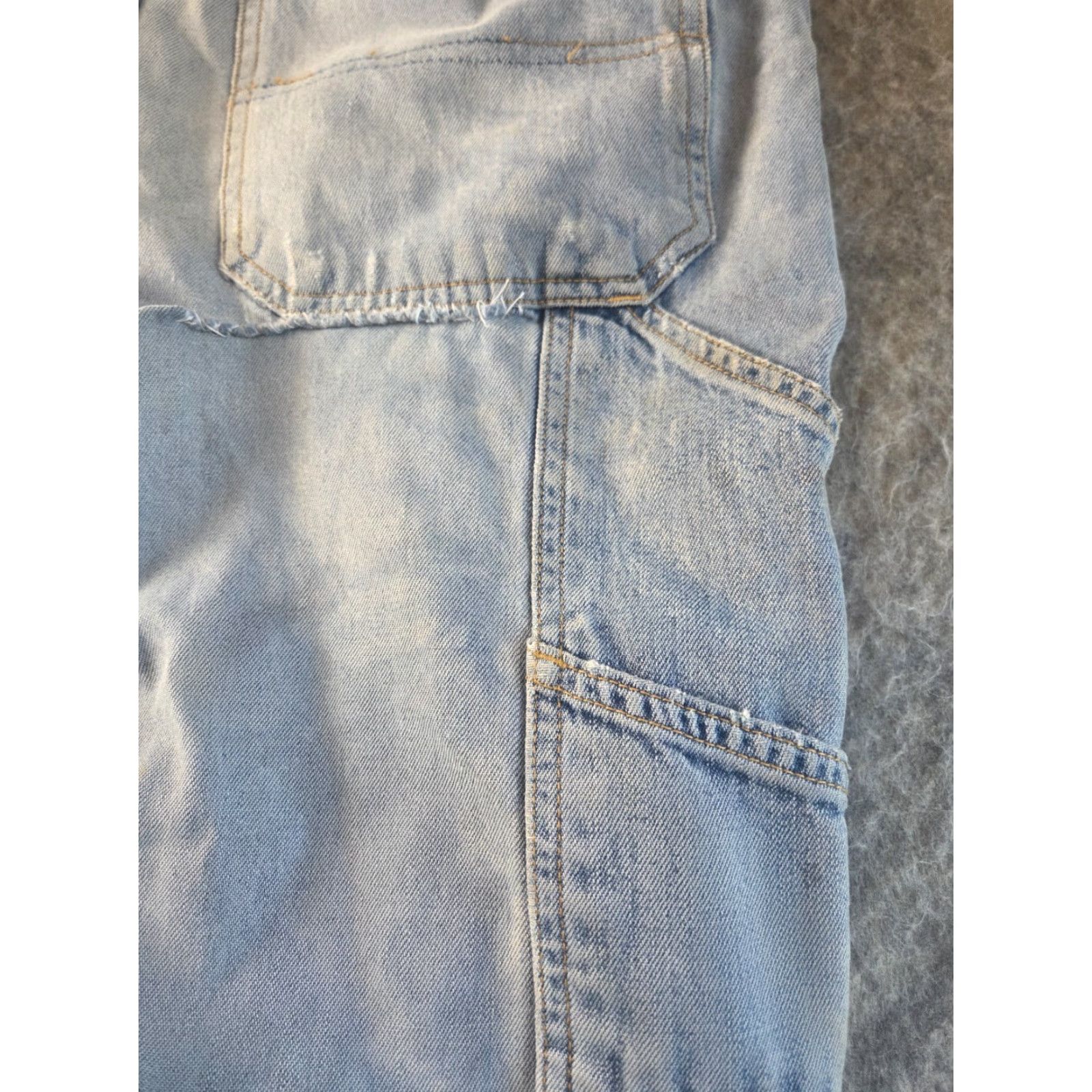 Faded Glory VINTAGE Faded Glory Jeans Carpenter Blue 30x30 Insulated Lined 5-Pocket Relaxed Mens Size US 30 / EU 46 - 7 Thumbnail