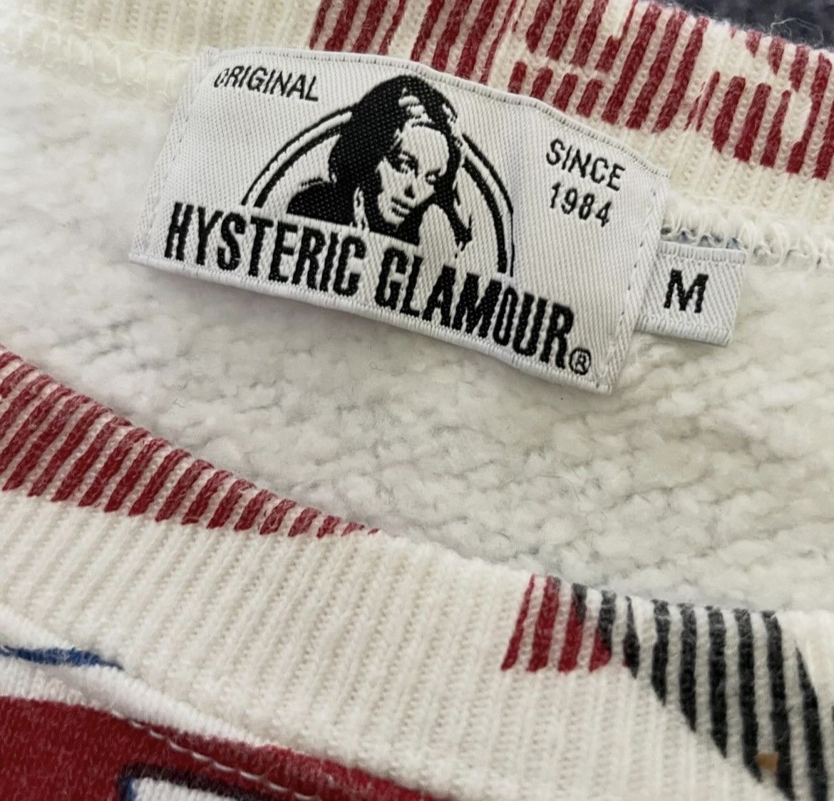 Hysteric Glamour SWEETSHIRT AOP HYSTERIC GLAMOUR Size US L / EU 52-54 / 3 - 2 Thumbnail