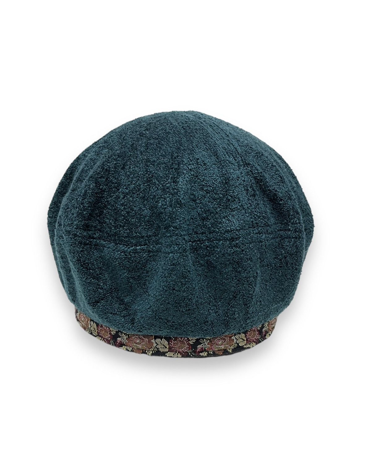 Pierre Balmain Vintage PIERRE BALMAIN PARIS Emerald Green Retro Beret Hat Size ONE SIZE - 3 Thumbnail
