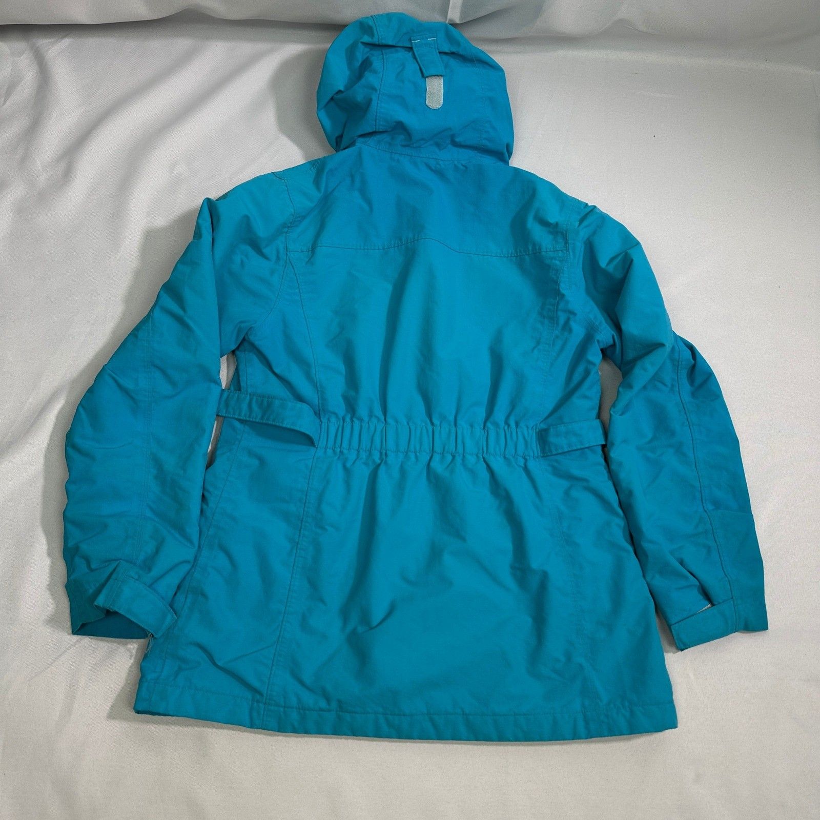 Lands' End Lands' End Girls Size 14 Waterproof Hooded Parka Jacket Size XS / US 0-2 / IT 36-38 - 5 Thumbnail