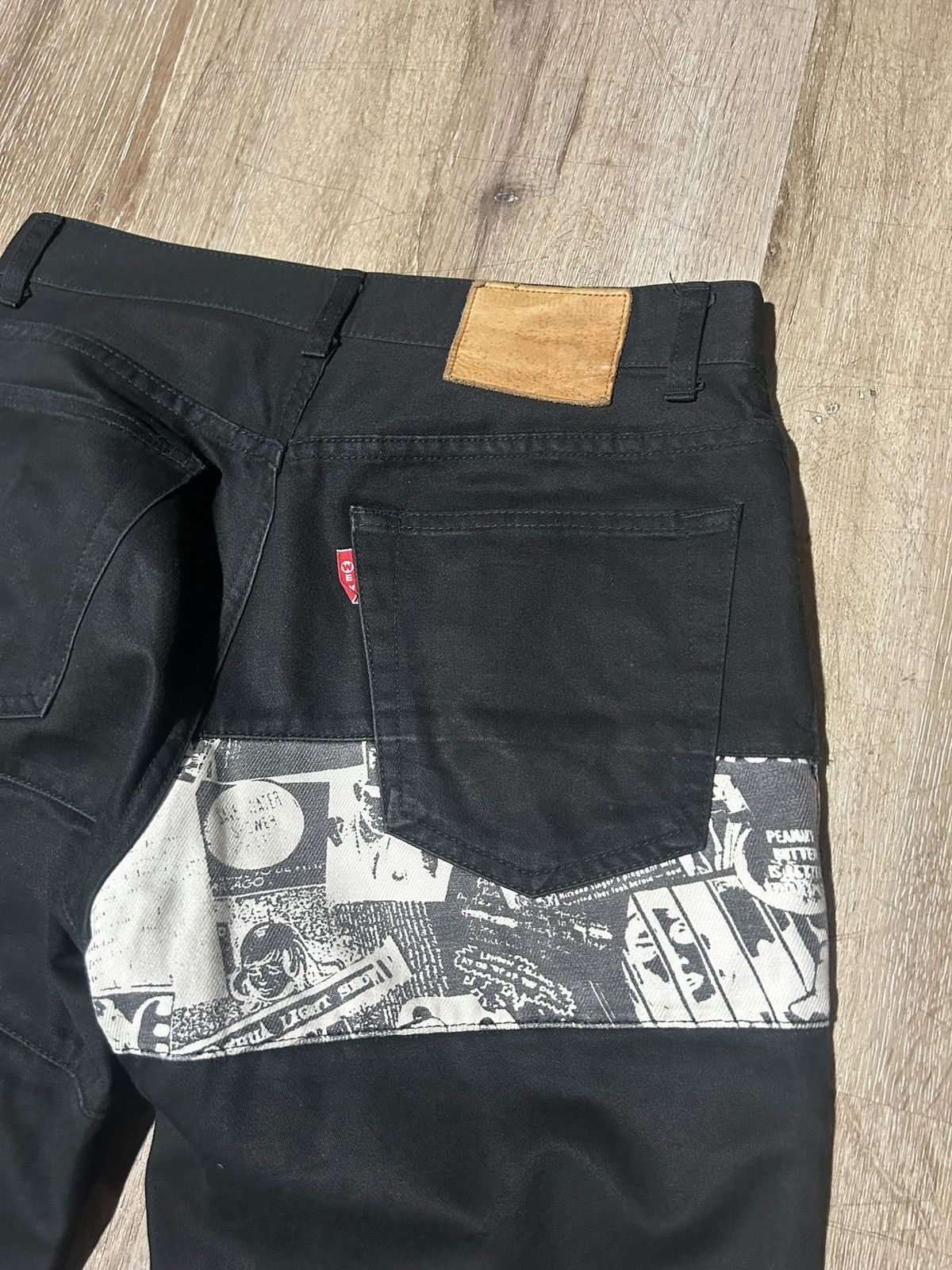 Hysteric Glamour Vintage Japanese Brand Worldwide Love Patchwork Hagi Pants Size US 28 / EU 44 - 5 Thumbnail