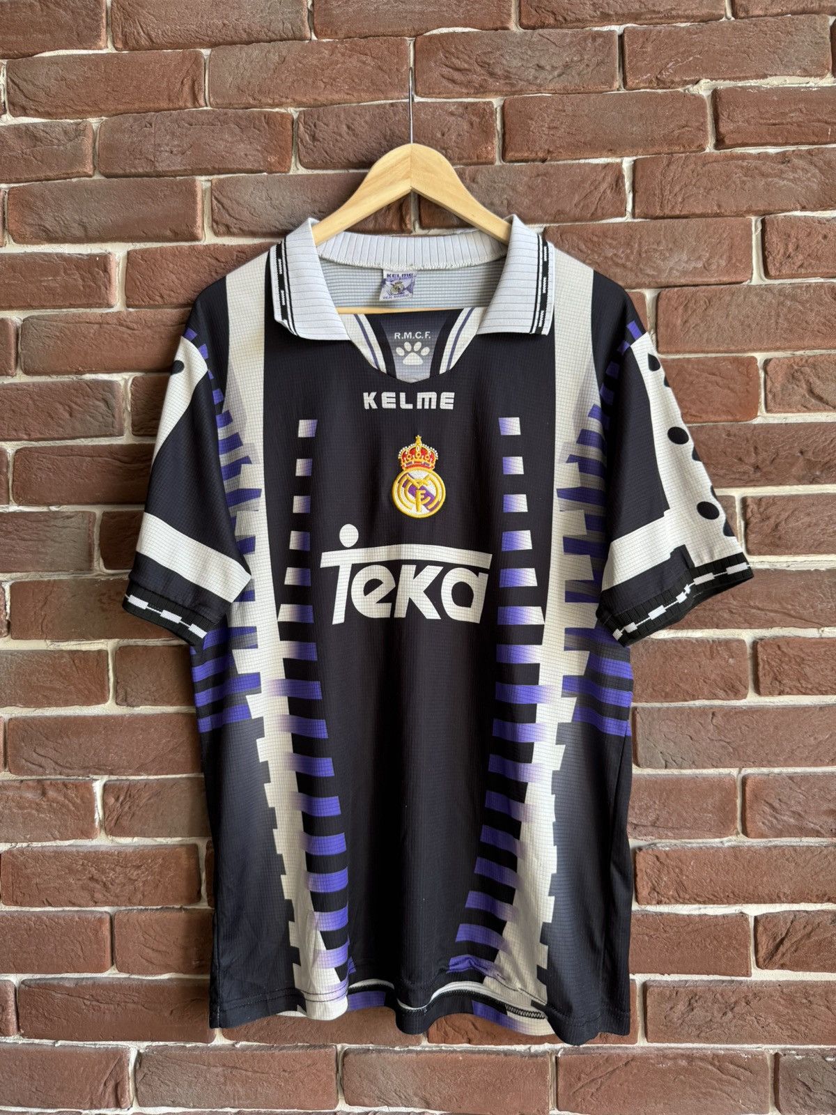Other Rare Vintage 1997 Adidas Real Madrid Football Jersey L Size US M / EU 48-50 / 2 - 1 Thumbnail