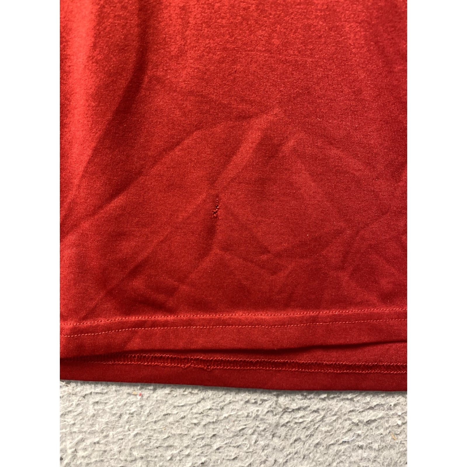 Nike Nike Dri-FIT Shirt XL Adult Red Athletic Fit Swoosh Logo Mens L /108-15 Size US XL / EU 56 / 4 - 7 Thumbnail