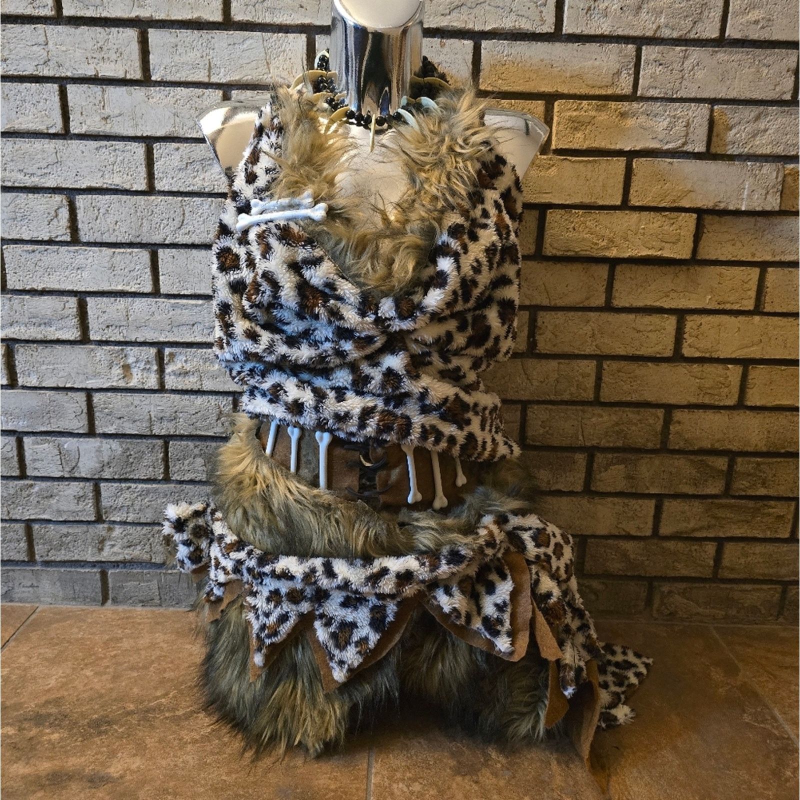 Other Prehistoric Cave Woman Adult Costume Size ONE SIZE - 9 Thumbnail