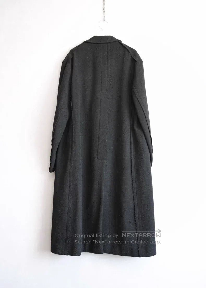 Yohji Yamamoto Yohji Yamamoto Fringed Wool Coat Size US S / EU 44-46 / 1 - 3 Thumbnail