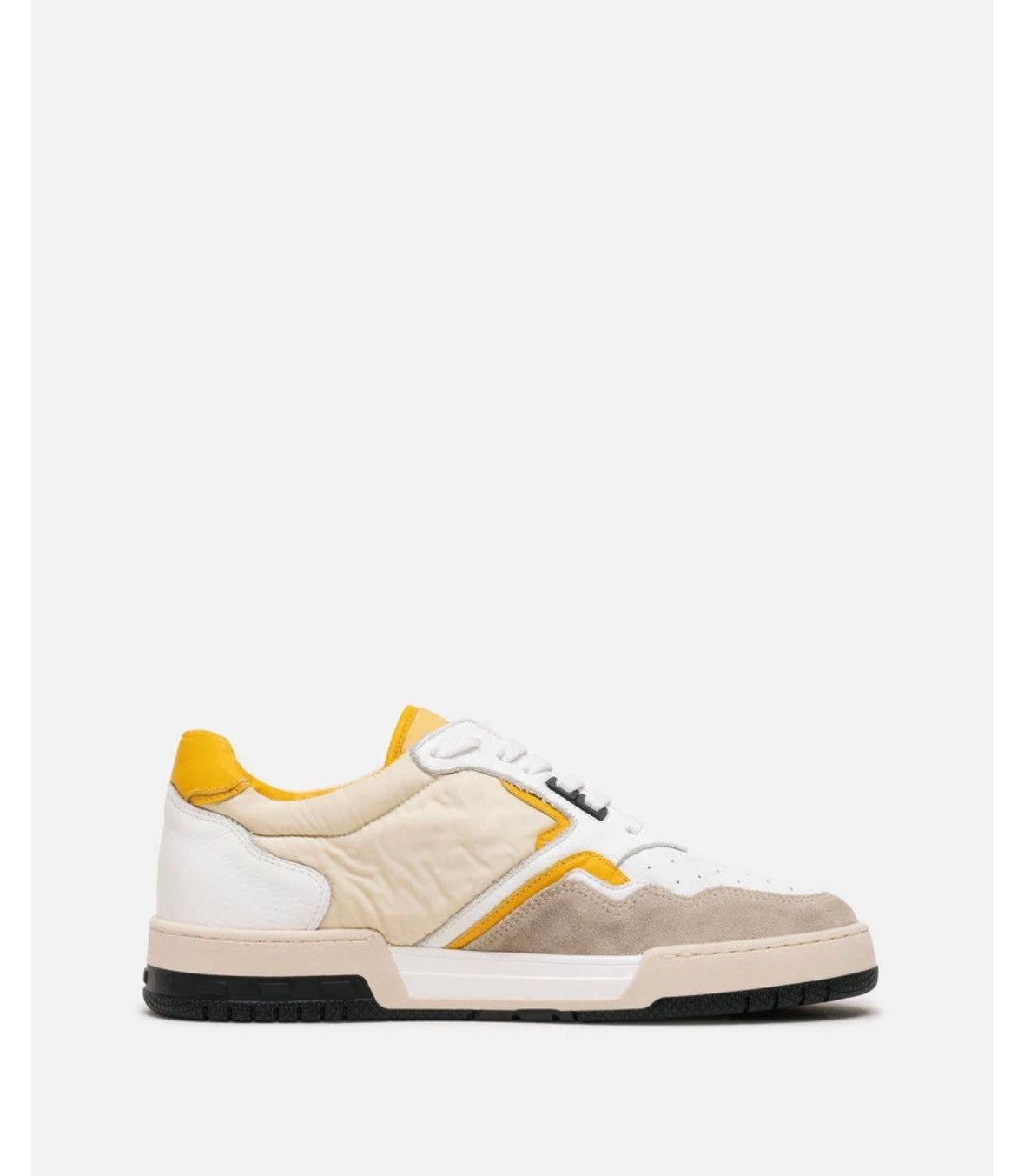 Rhude Rhude Racing Sneaker in White/Yellow Mustard Size US 9.5 / EU 42-43 - 3 Thumbnail
