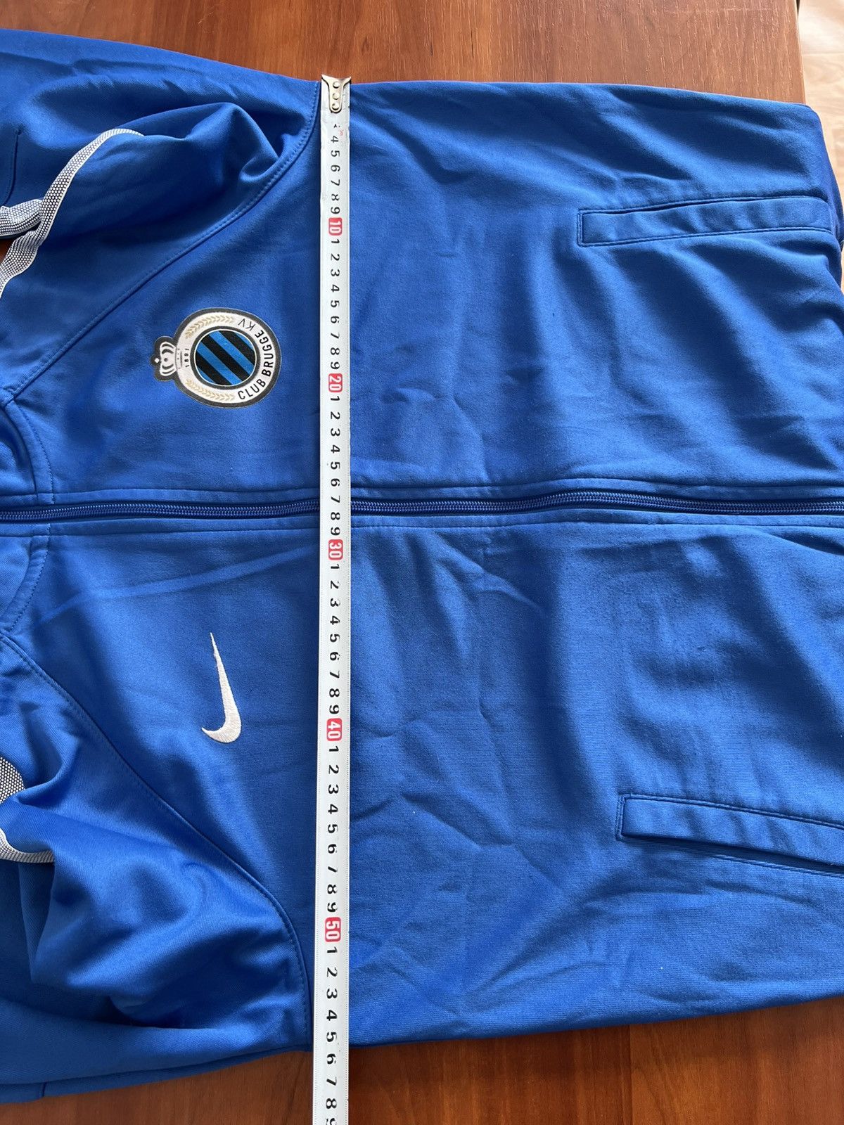 Nike 2015 BRUGGE KV TRAINING/TRAVEL SOCCER FOOTBALL ZIP JACKET M Size US M / EU 48-50 / 2 - 22 Thumbnail