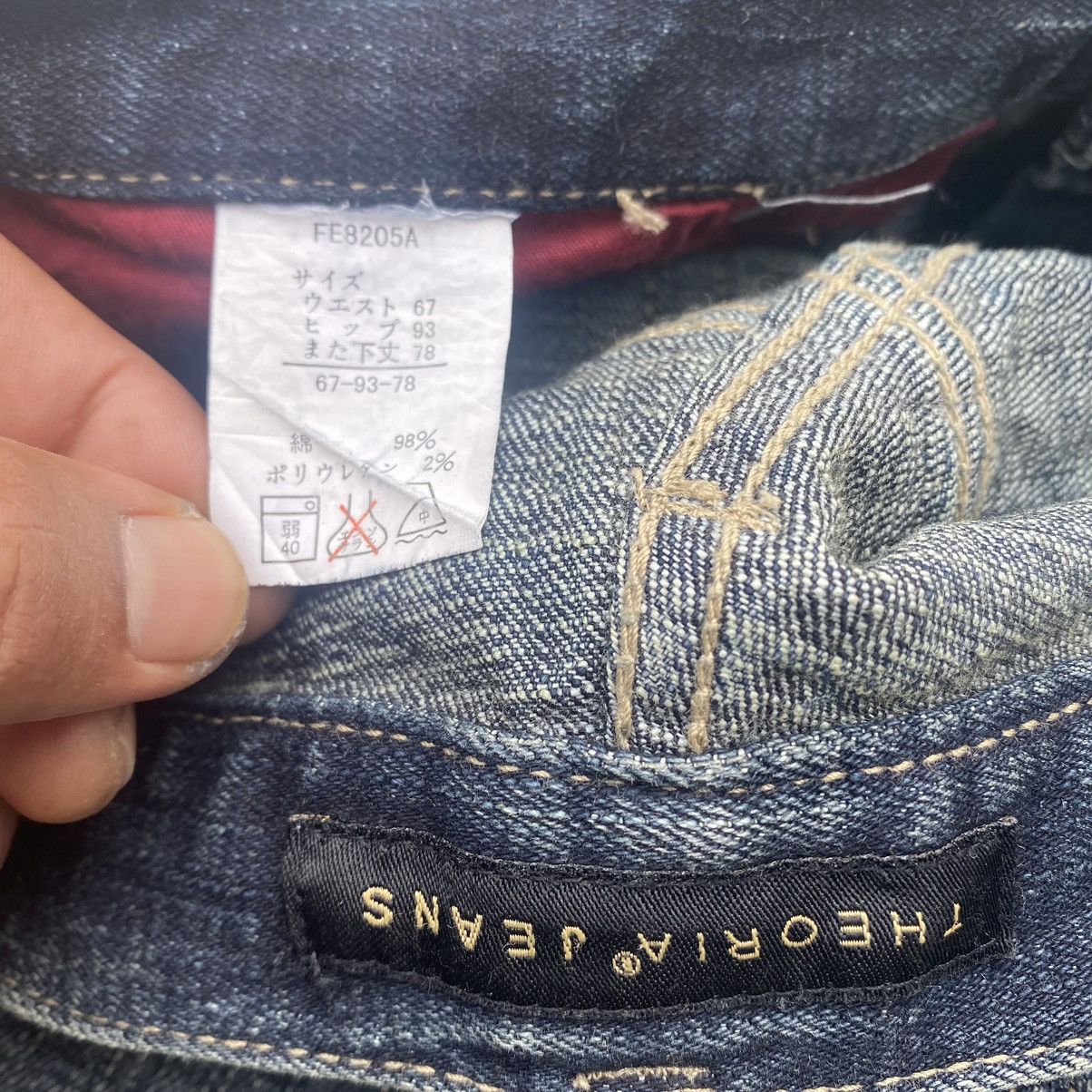 Japanese Brand 🔥THEORIA JEANS🔥 stretchable flare Size US 31 - 7 Thumbnail